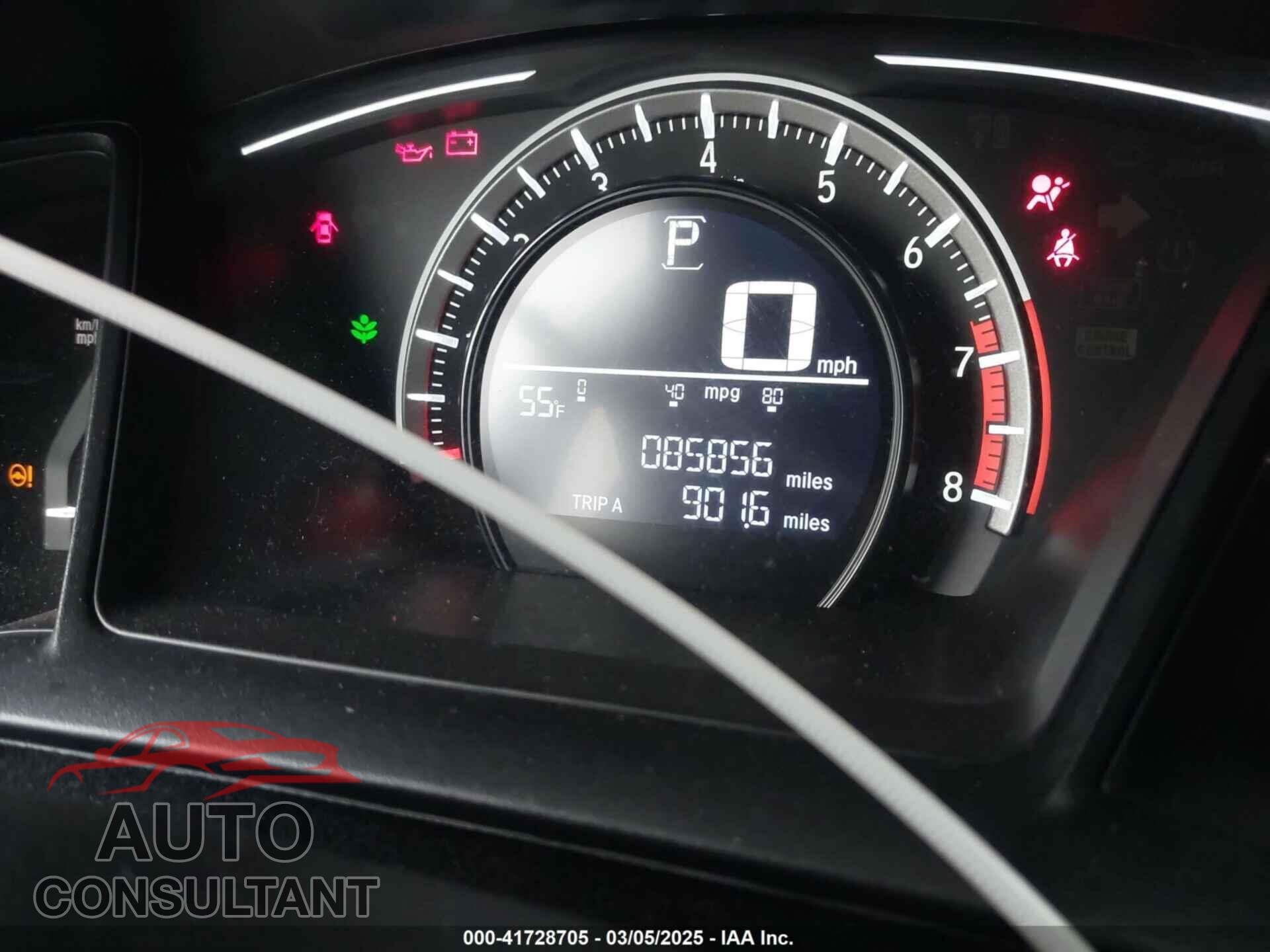 HONDA CIVIC 2018 - 2HGFC2F51JH603473