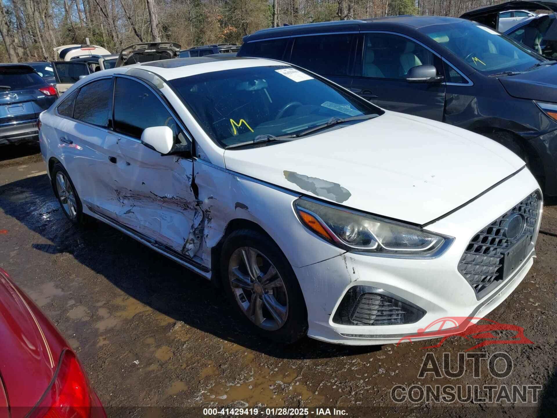HYUNDAI SONATA 2018 - 5NPE34AF3JH635869