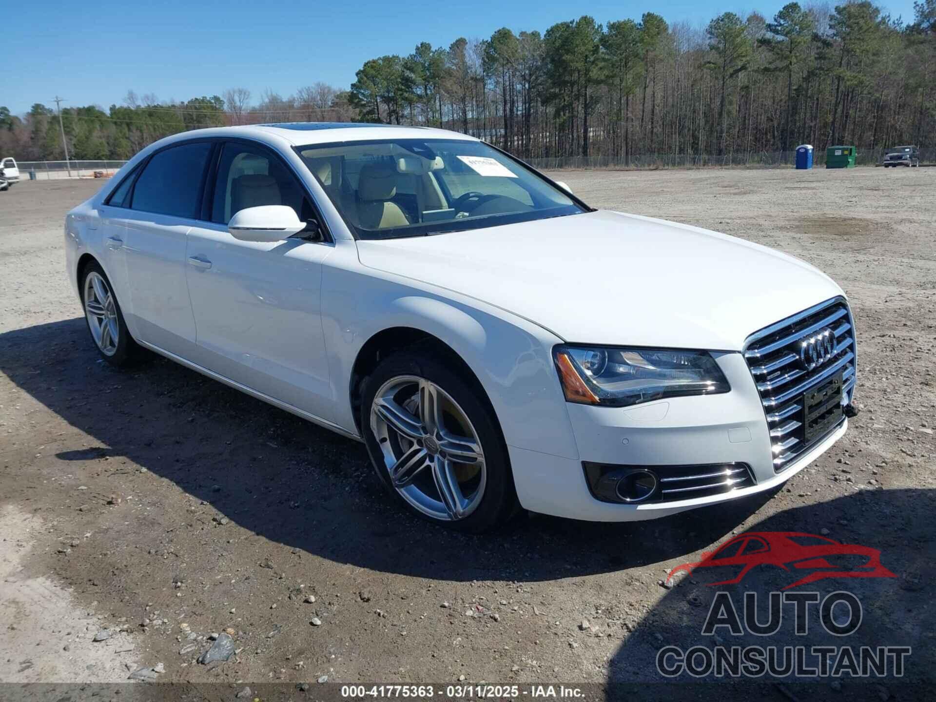 AUDI A8 L 2013 - WAURGAFD8DN033742