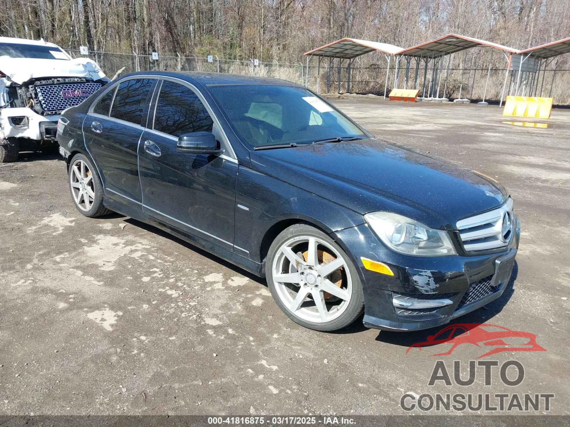 MERCEDES-BENZ C 250 2012 - WDDGF4HB9CR237960