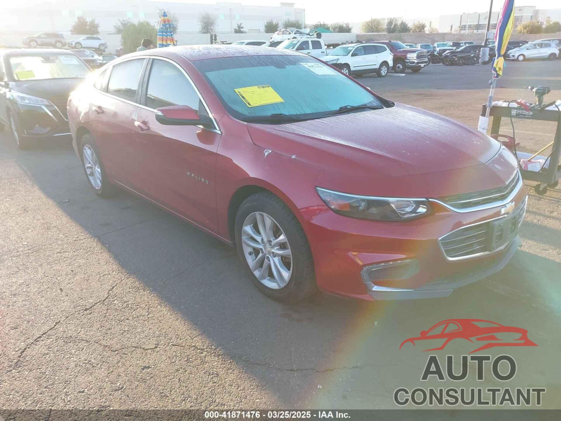 CHEVROLET MALIBU 2016 - 1G1ZE5ST6GF196815