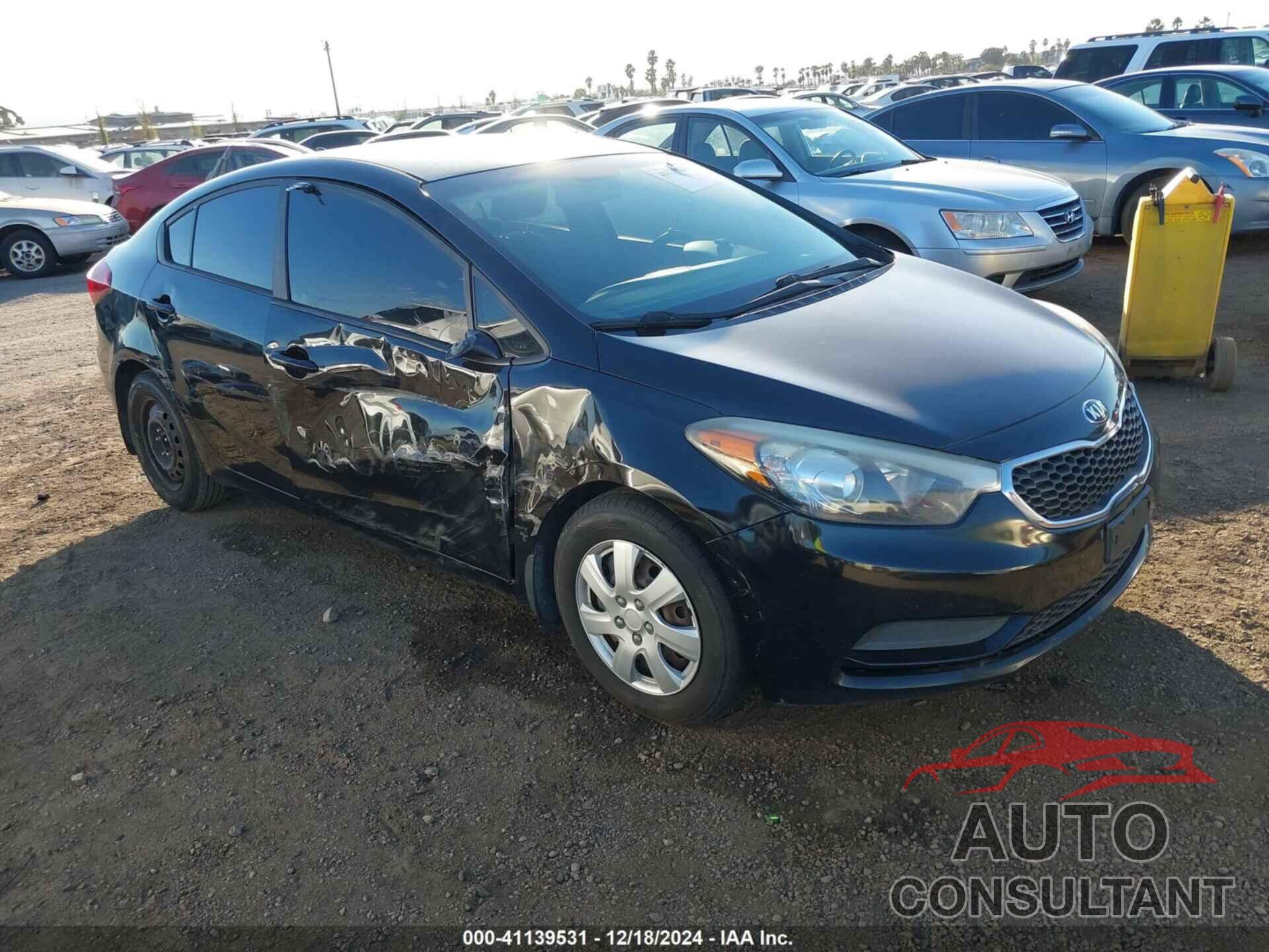 KIA FORTE 2016 - KNAFK4A65G5510143