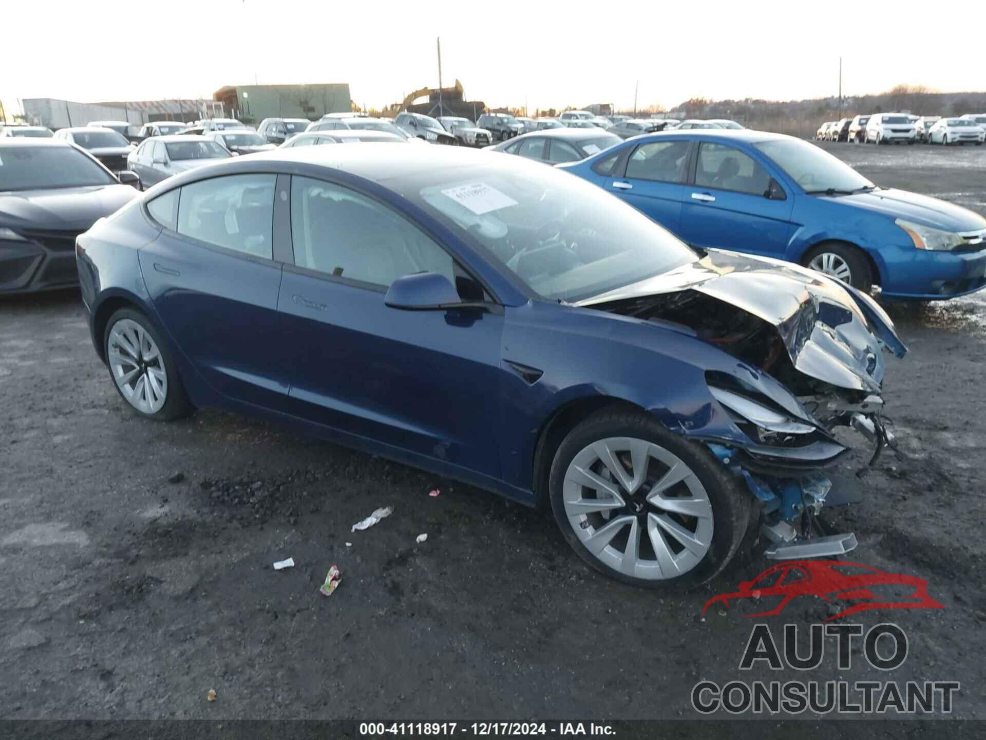TESLA MODEL 3 2022 - 5YJ3E1EA3NF189631