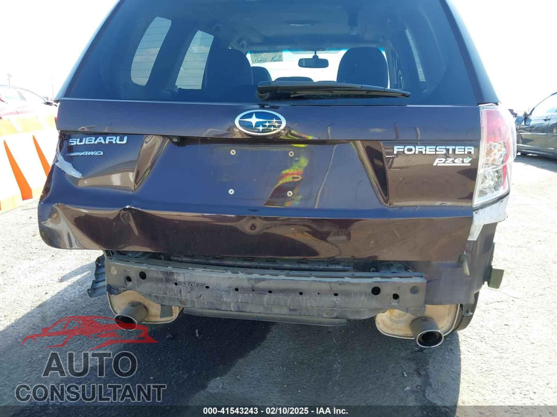 SUBARU FORESTER 2013 - JF2SHAGC2DH407737
