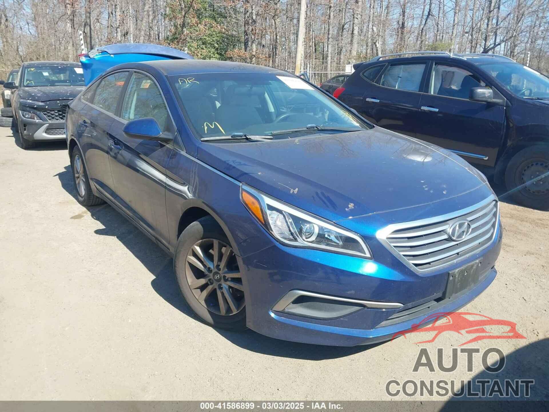 HYUNDAI SONATA 2017 - 5NPE24AF6HH594716