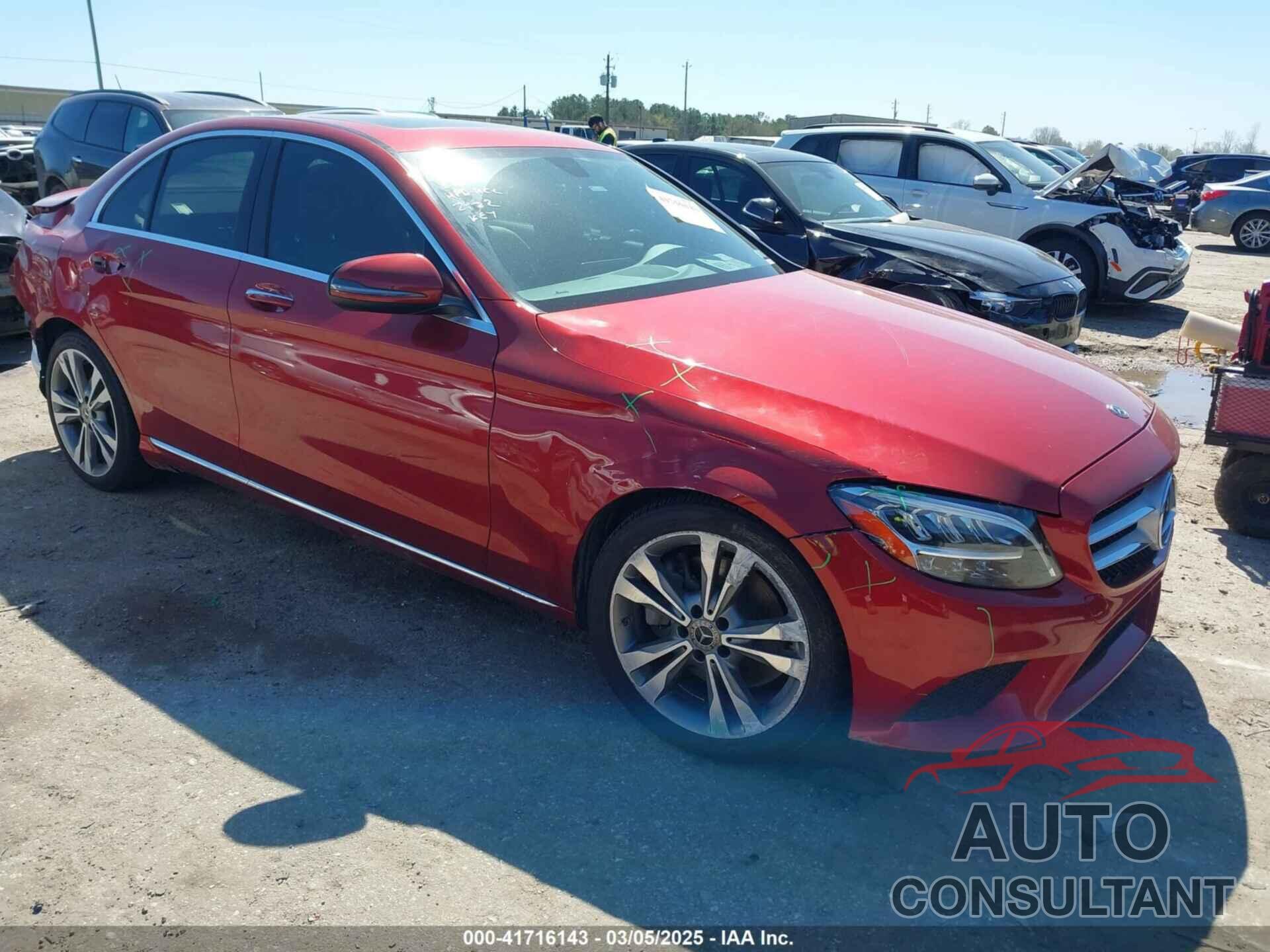 MERCEDES-BENZ C 300 2019 - 55SWF8DBXKU310078
