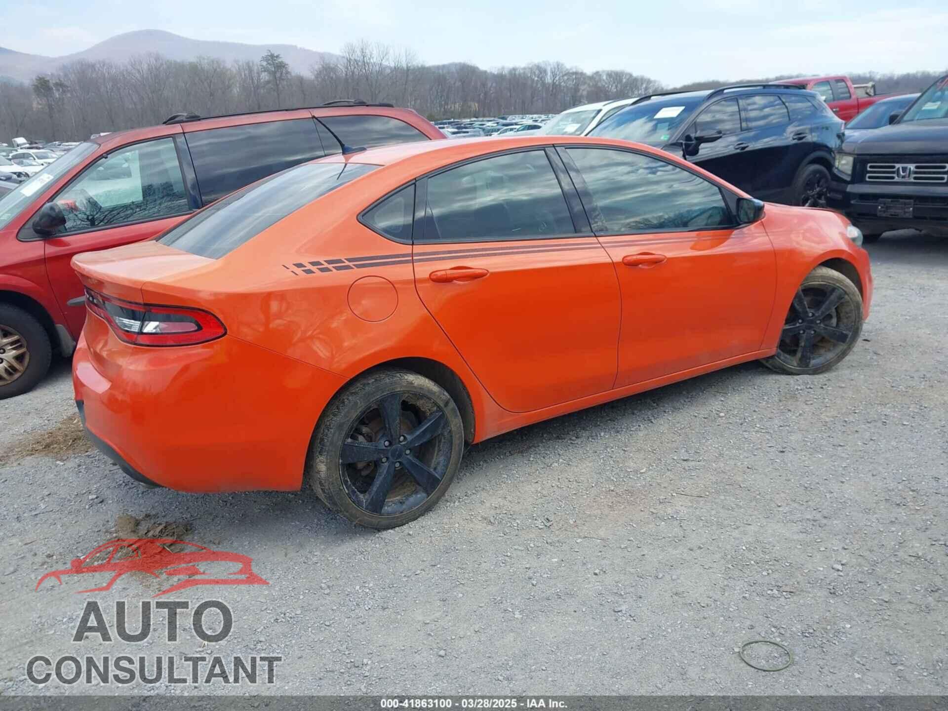 DODGE DART 2015 - 1C3CDFBB2FD414874