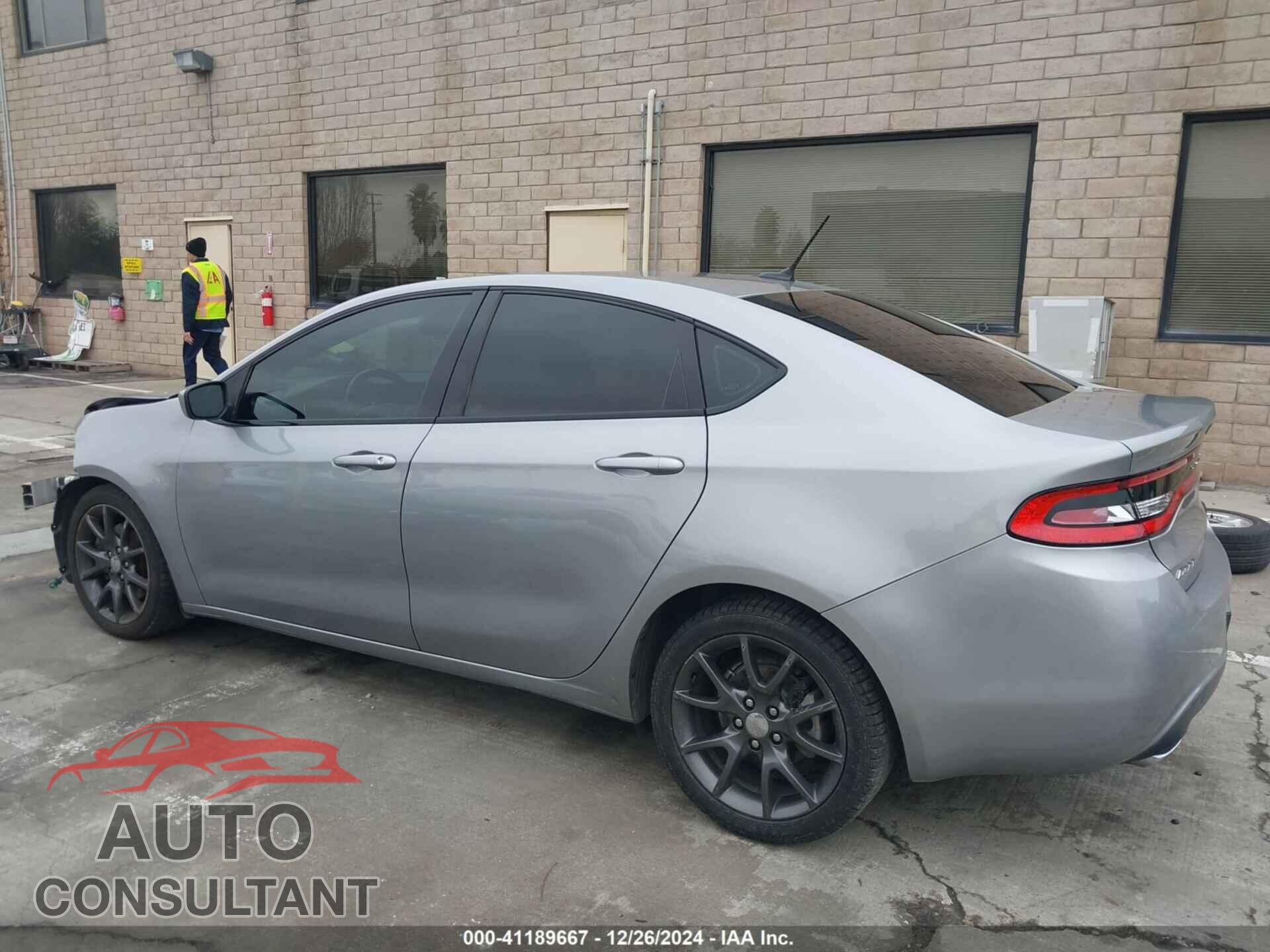 DODGE DART 2015 - 1C3CDFBBXFD302002