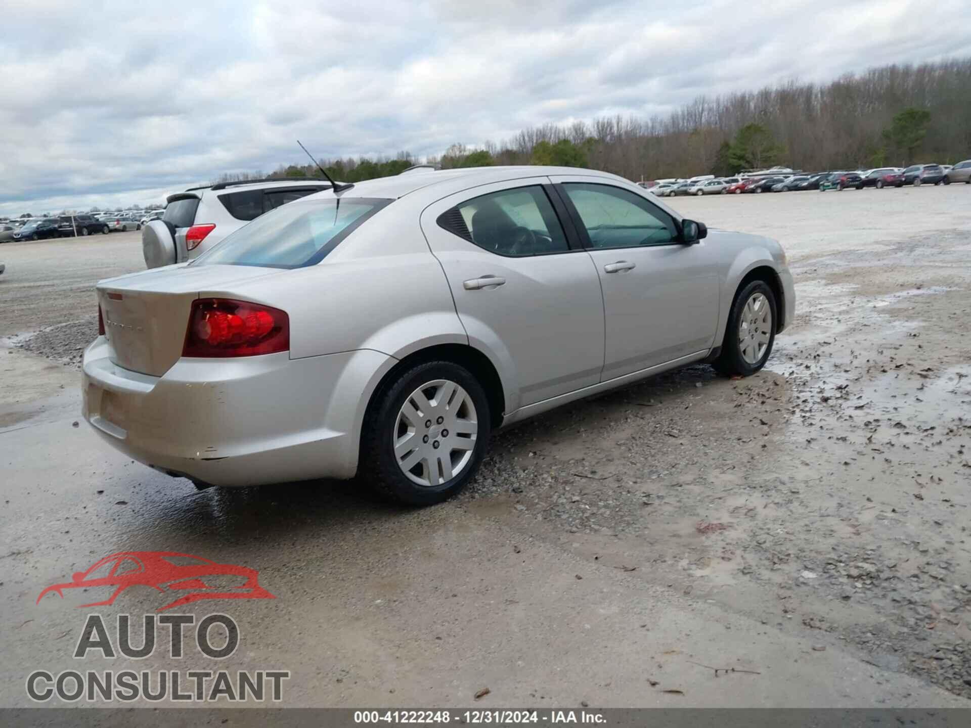 DODGE AVENGER 2011 - 1B3BD4FBXBN533932