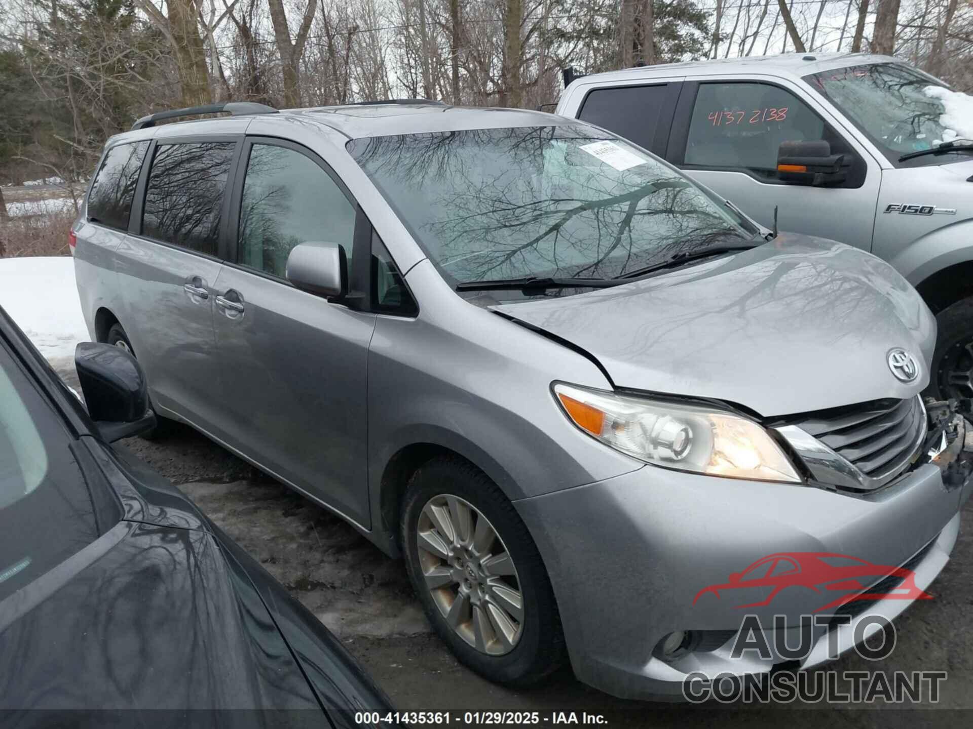 TOYOTA SIENNA 2012 - 5TDDK3DC9CS037616