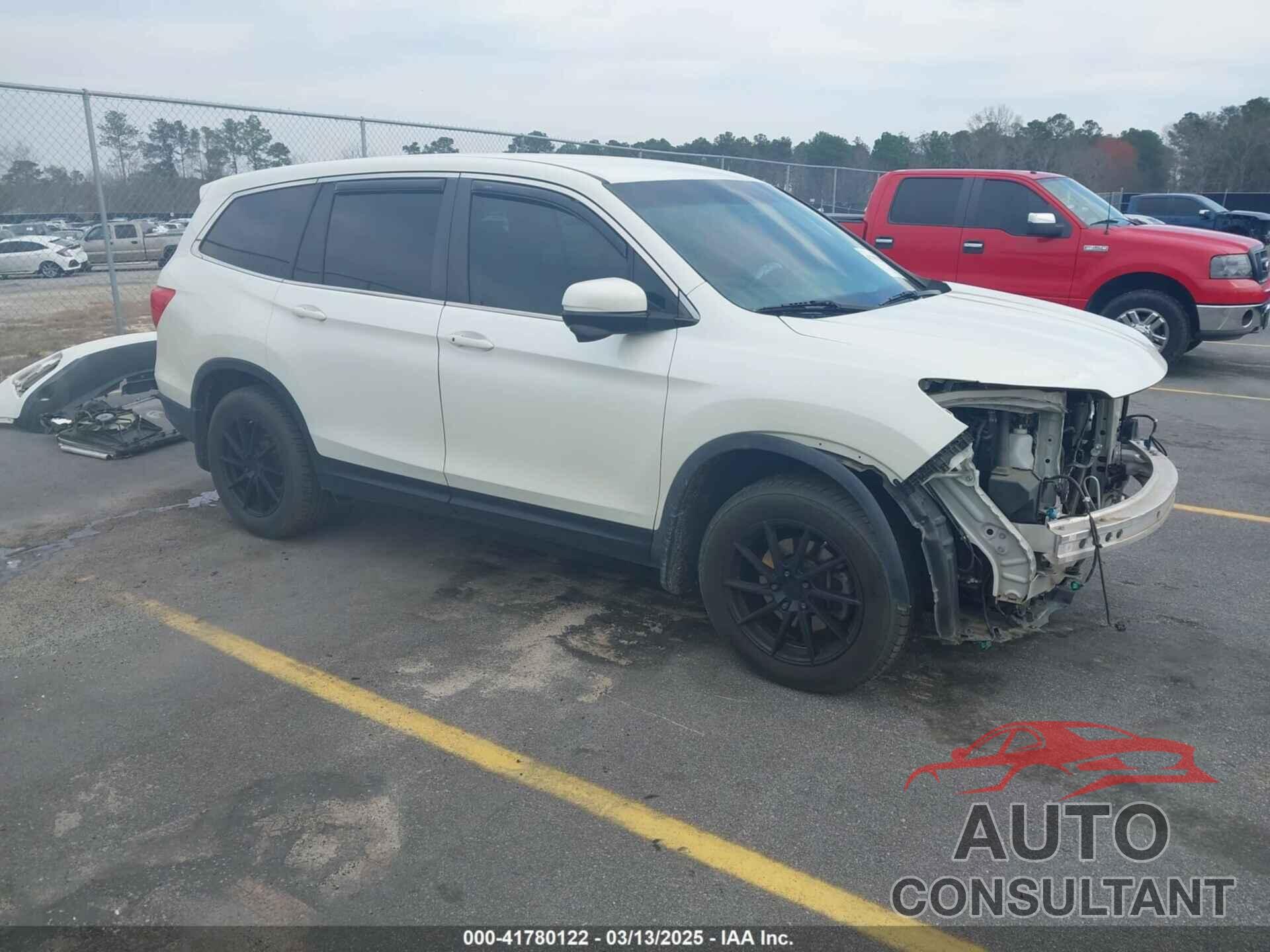 HONDA PILOT 2017 - 5FNYF5H31HB033289