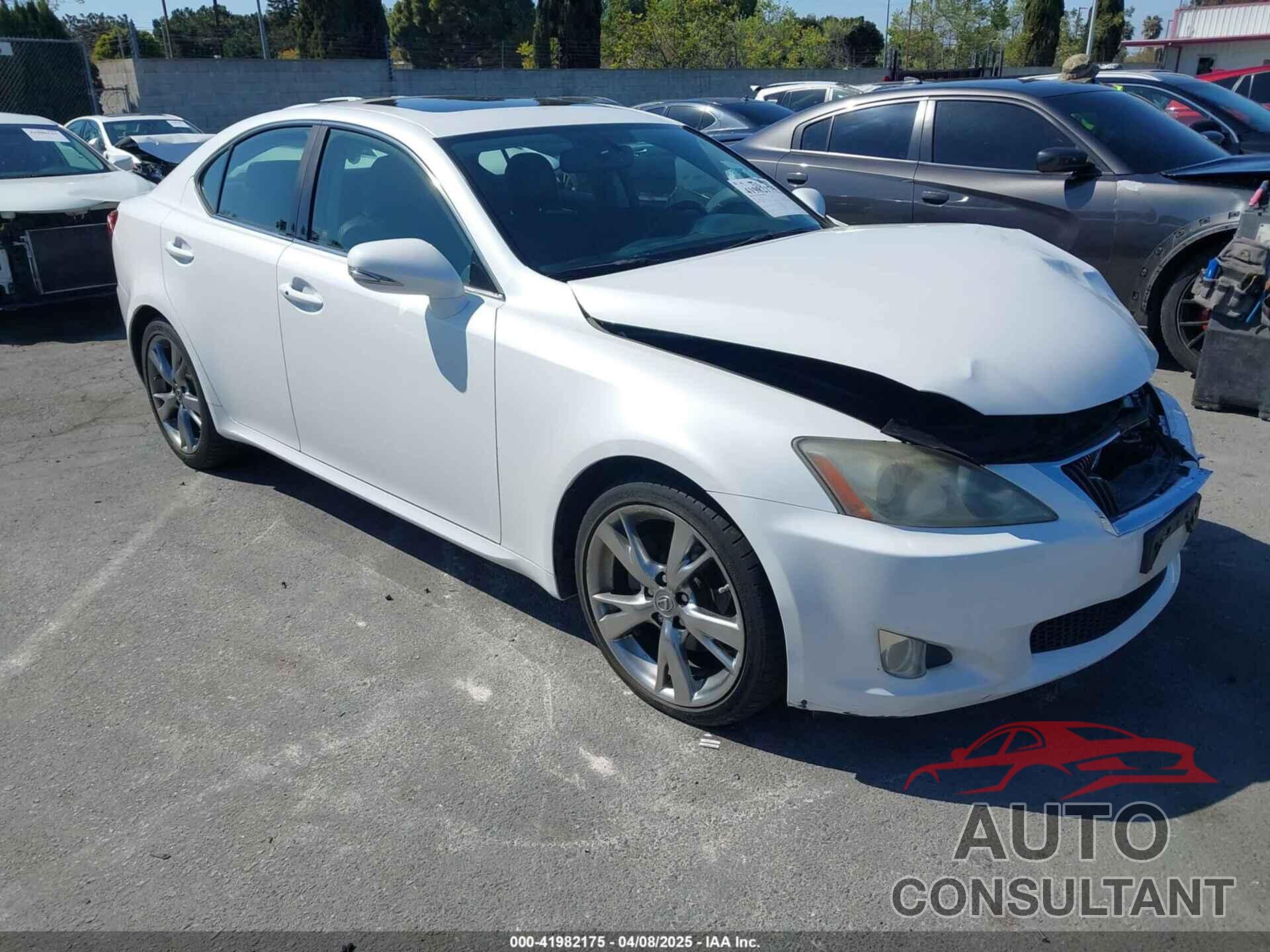 LEXUS IS 250 2010 - JTHBF5C22A5107703