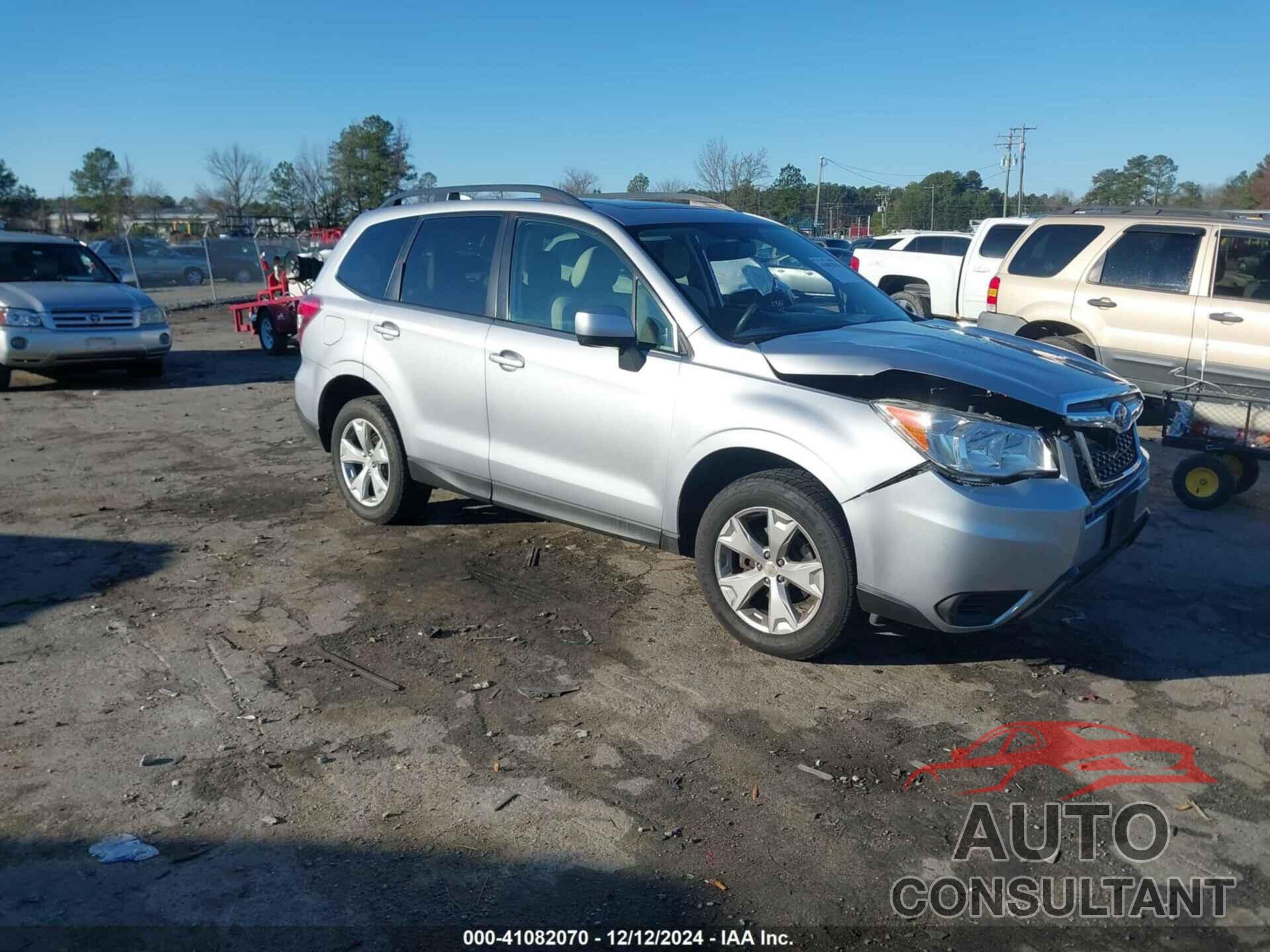 SUBARU FORESTER 2016 - JF2SJADC4GH562206