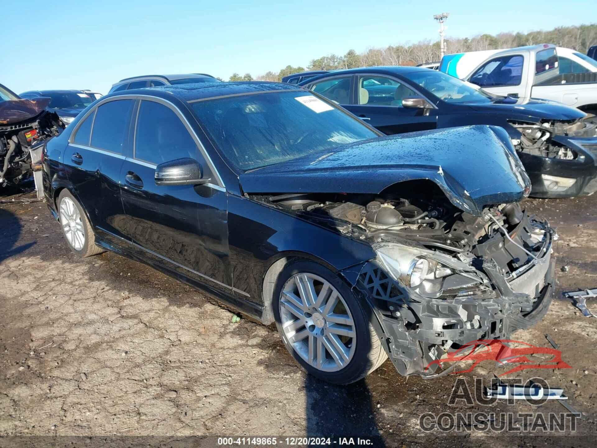 MERCEDES-BENZ C 250 2012 - WDDGF4HB7CR234121