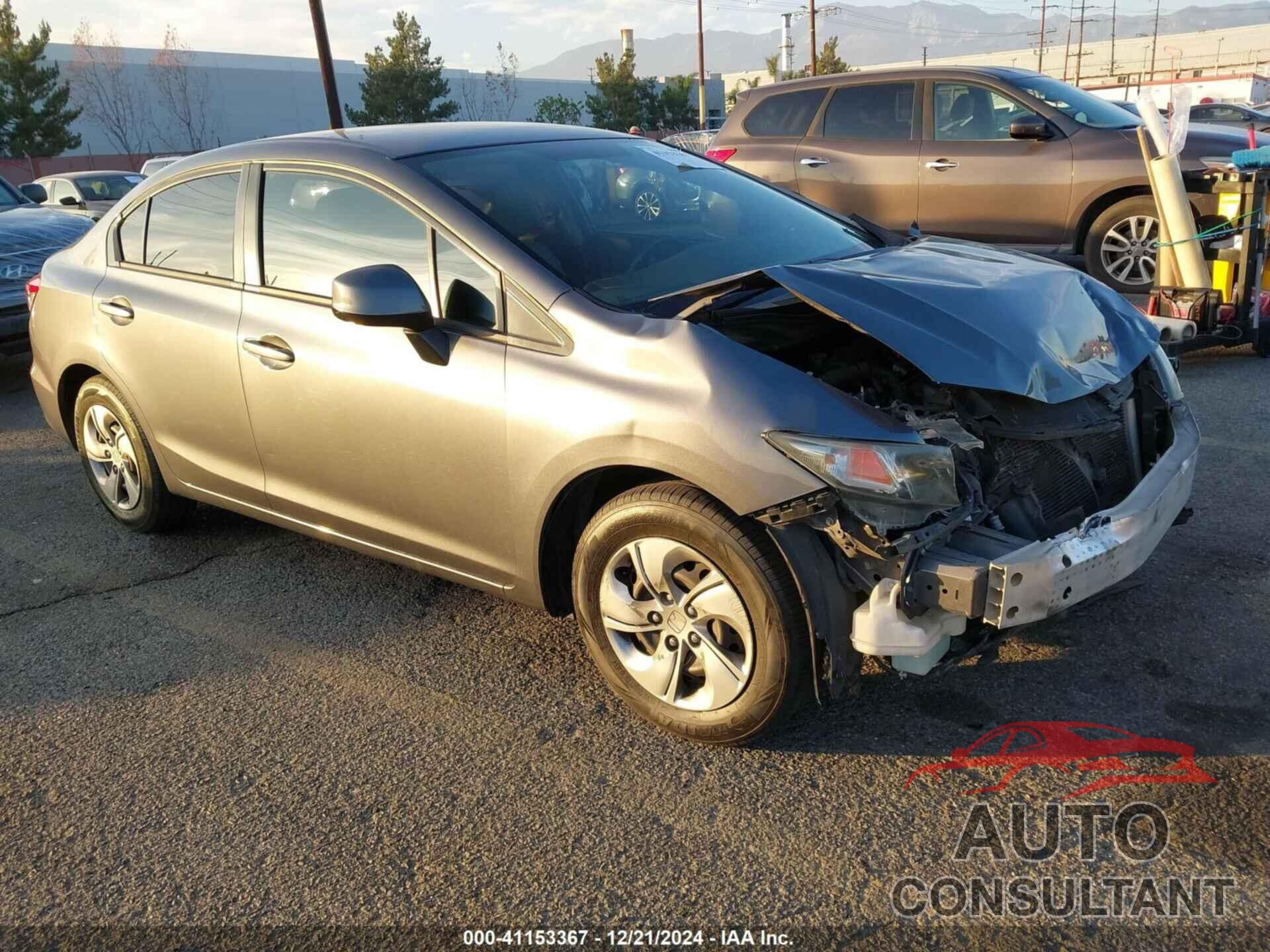 HONDA CIVIC 2013 - 19XFB2F54DE285060