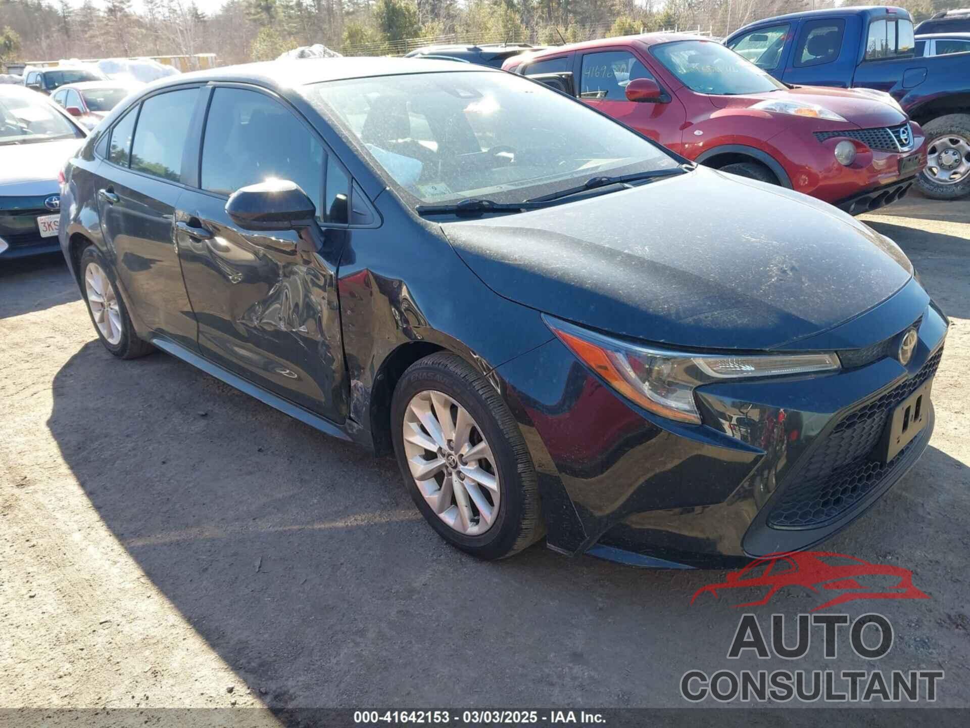 TOYOTA COROLLA 2020 - JTDHPRAE9LJ007850