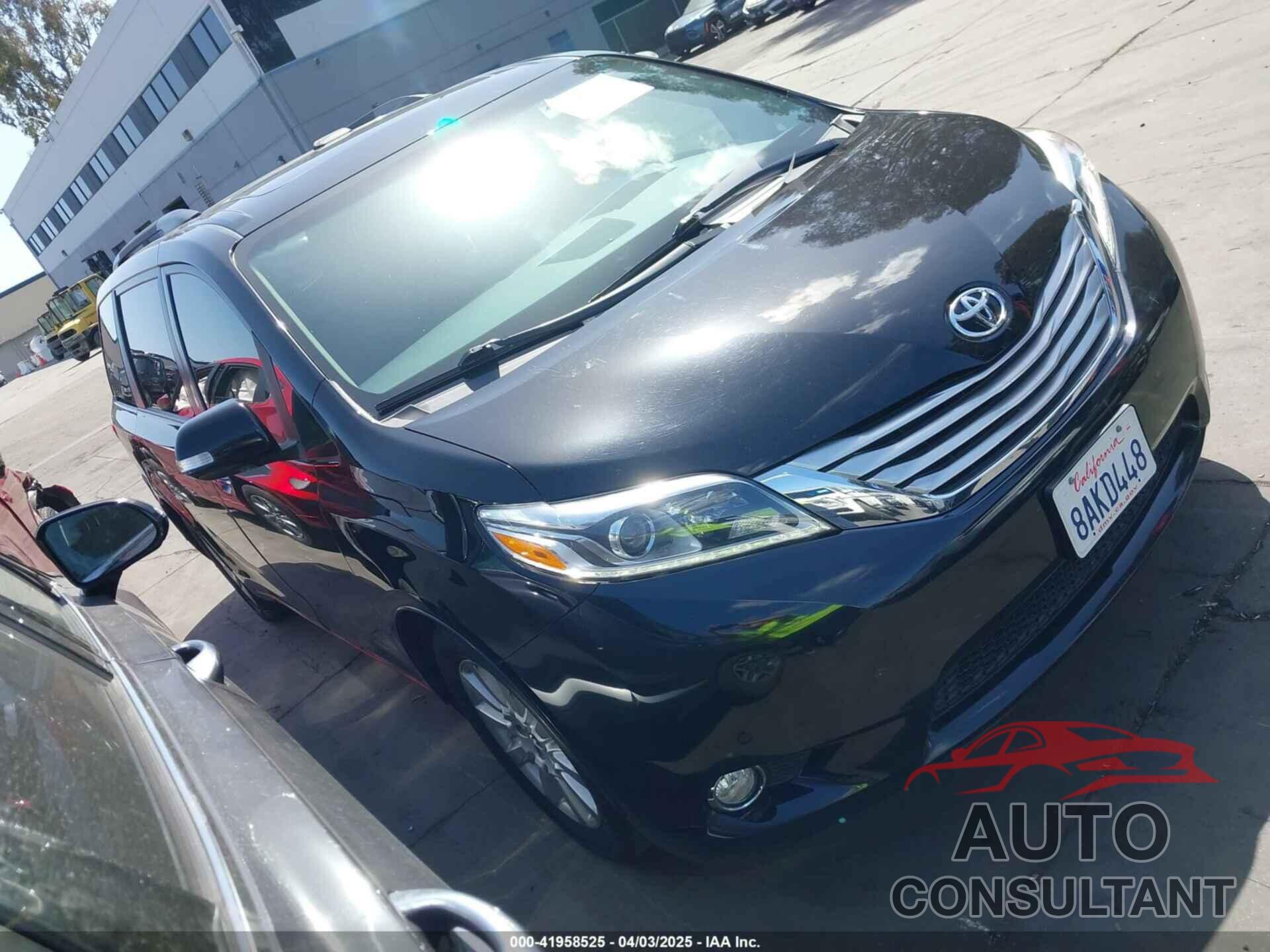 TOYOTA SIENNA 2017 - 5TDYZ3DC6HS850223