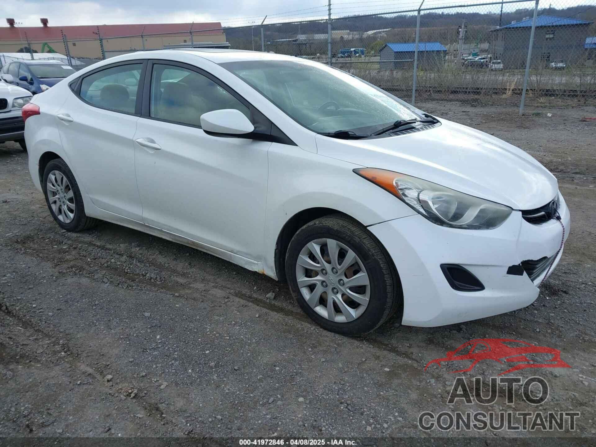 HYUNDAI ELANTRA 2011 - 5NPDH4AEXBH016742