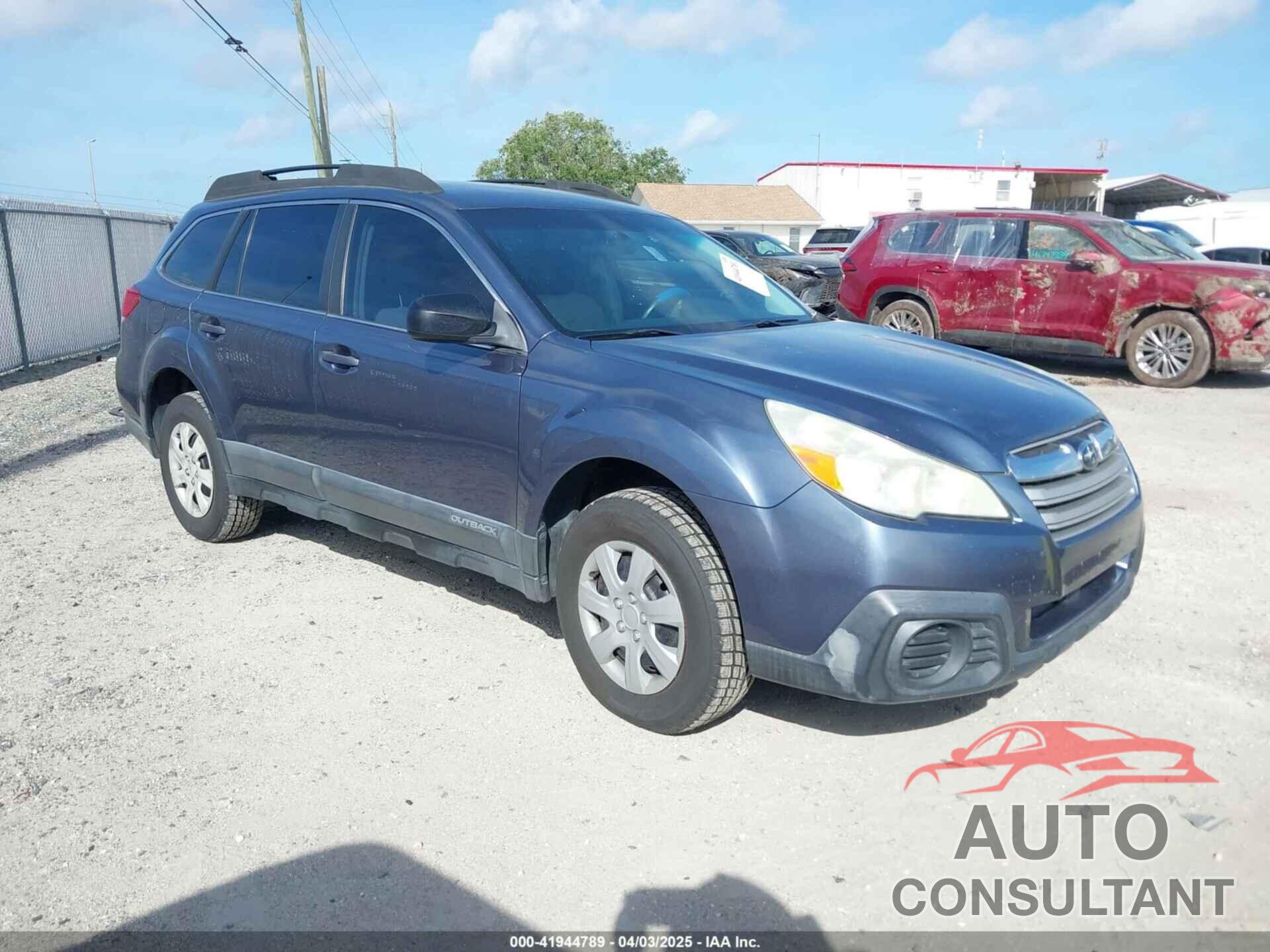 SUBARU OUTBACK 2013 - 4S4BRBAC8D3255403