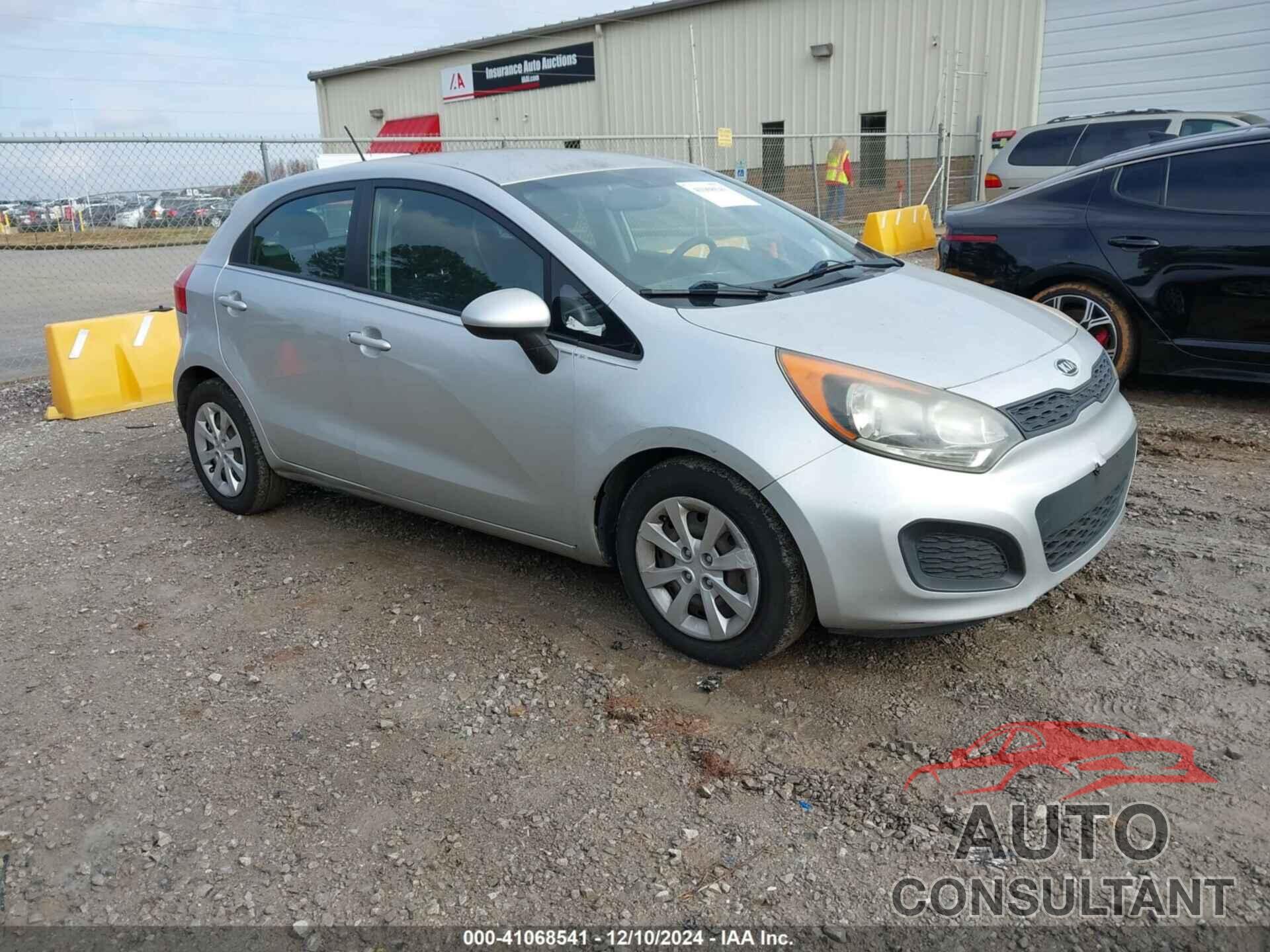 KIA RIO5 2012 - KNADM5A38C6069111