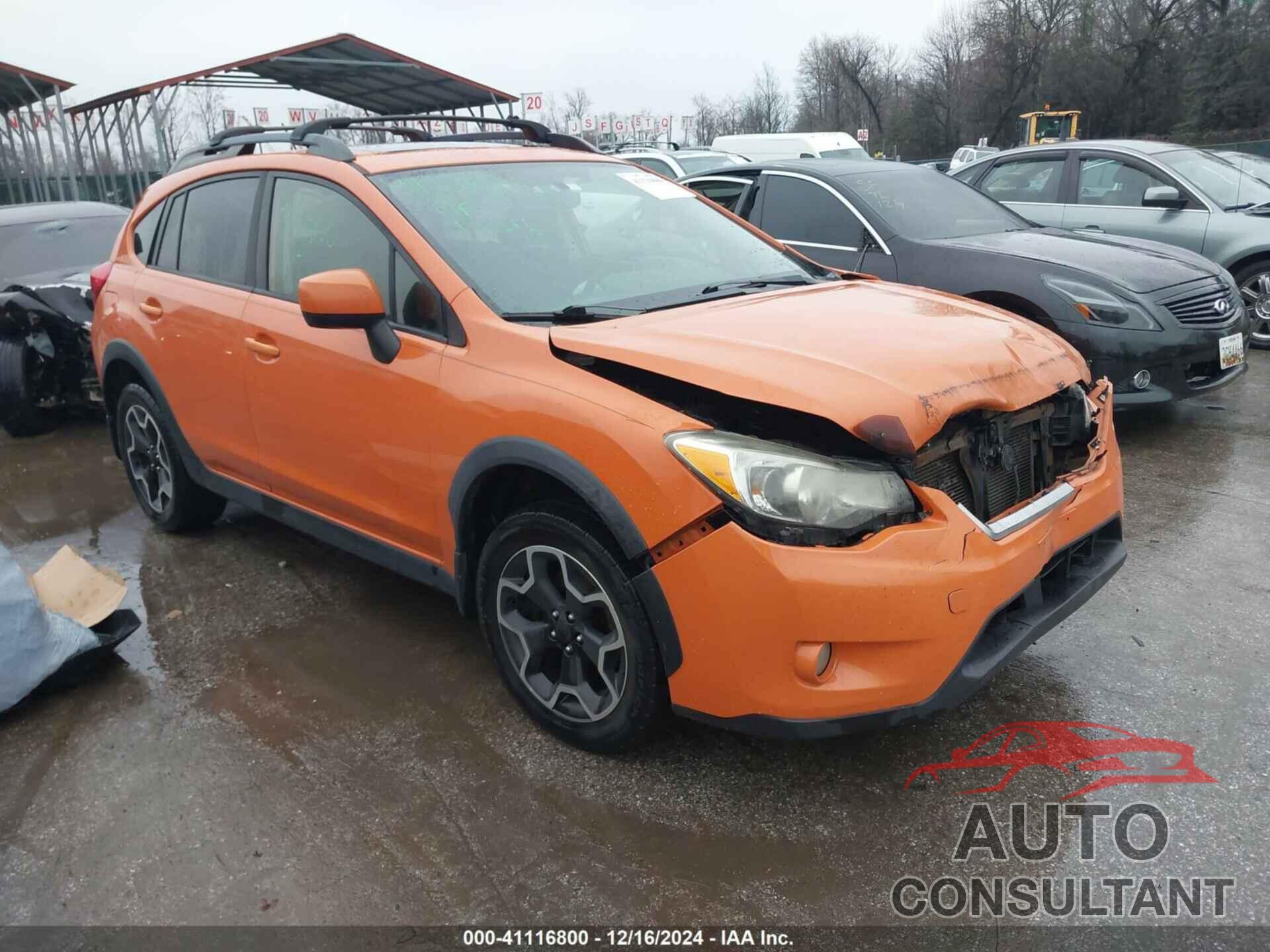 SUBARU XV CROSSTREK 2014 - JF2GPAVC3E8242729