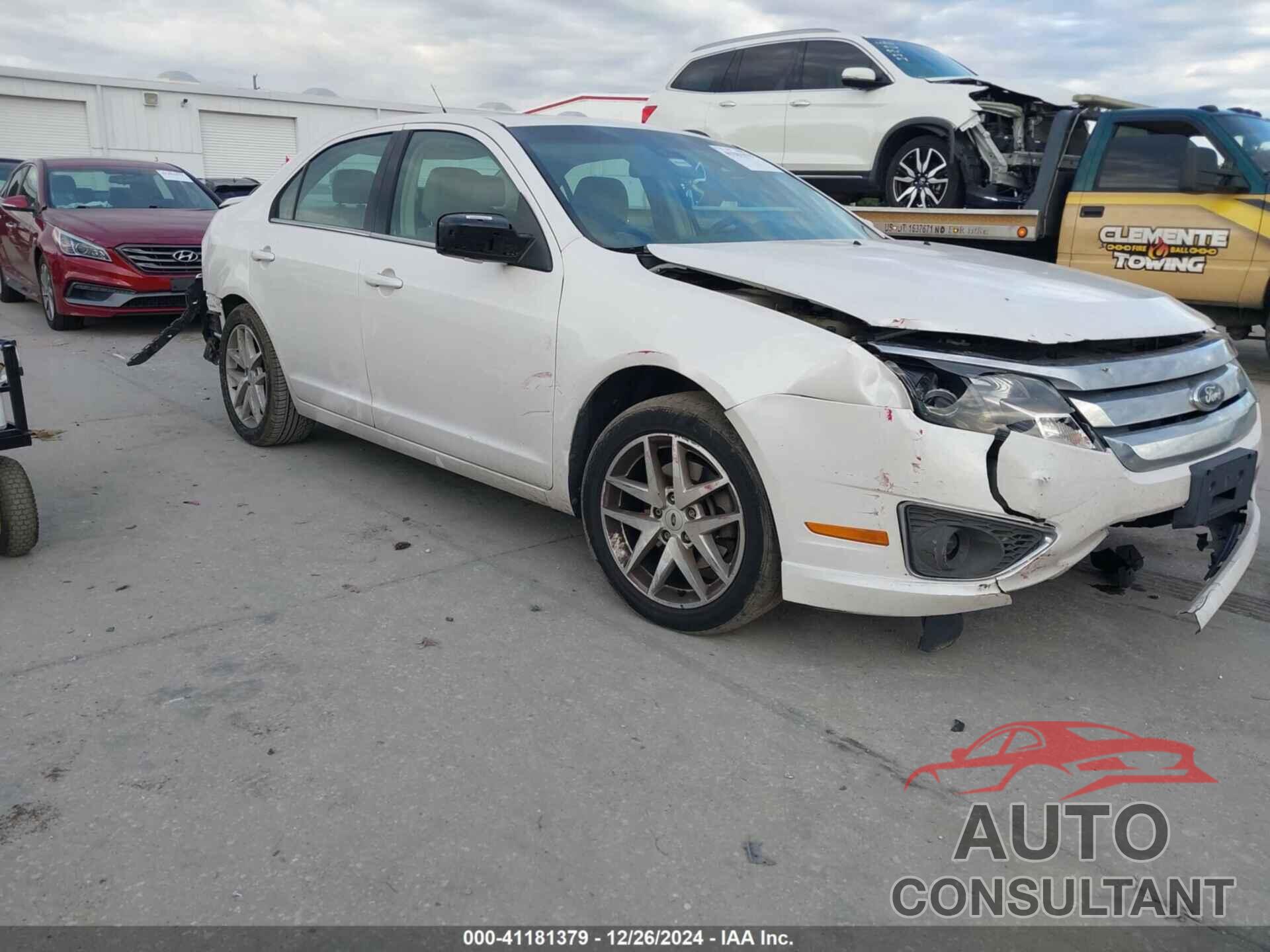 FORD FUSION 2012 - 3FAHP0JG6CR361608