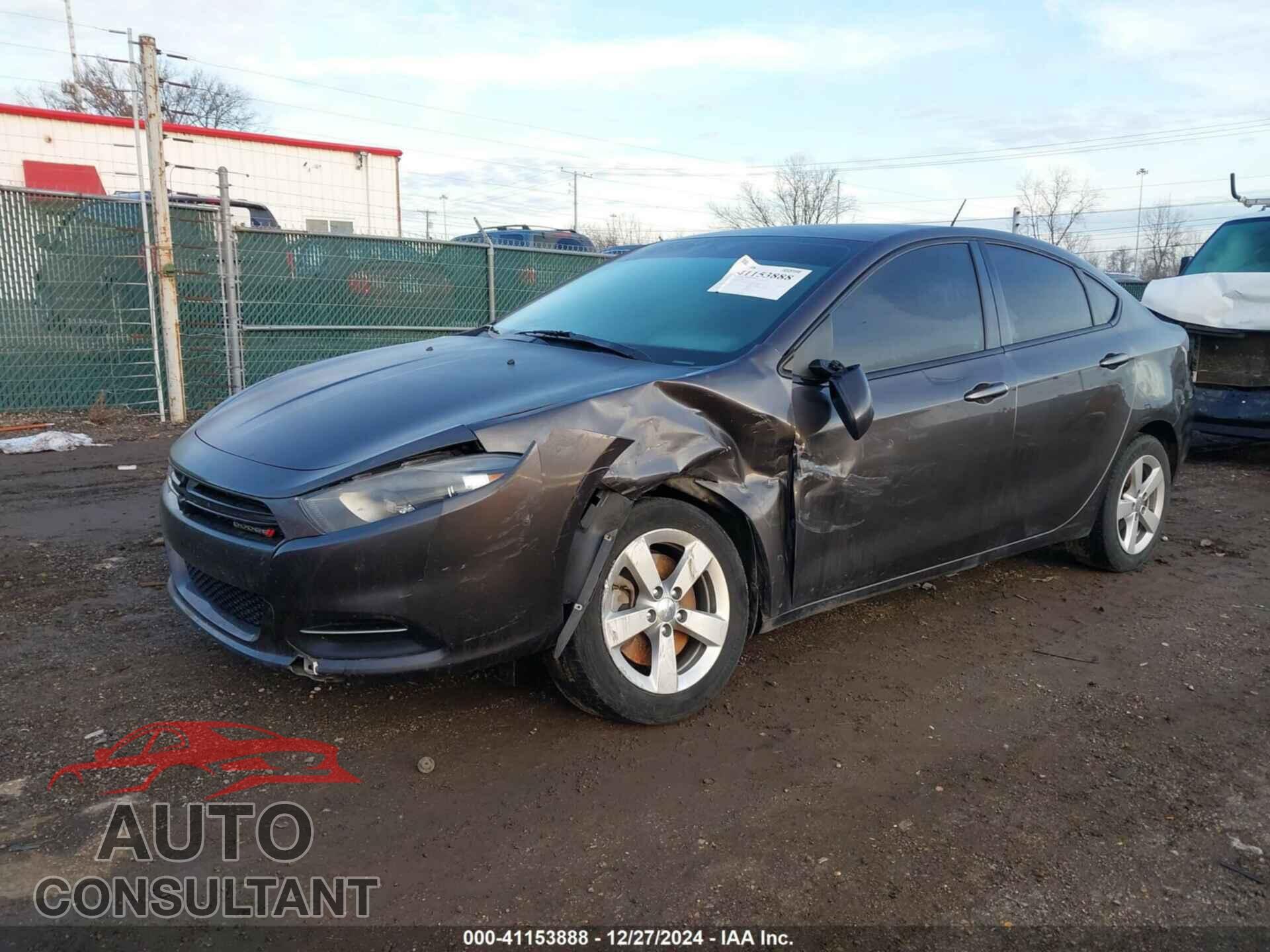DODGE DART 2015 - 1C3CDFBB6FD205363