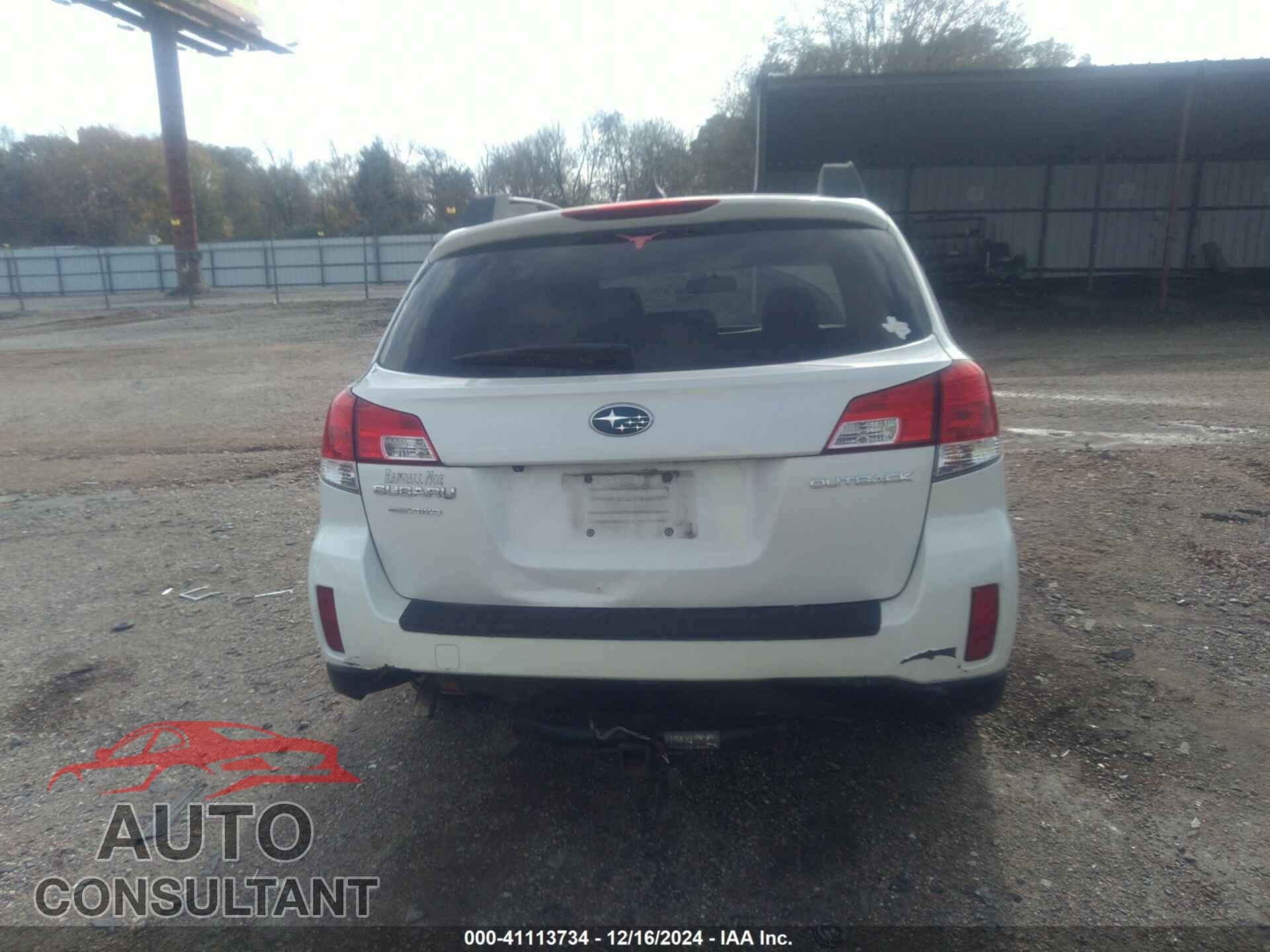 SUBARU OUTBACK 2013 - 4S4BRCKC6D3288288