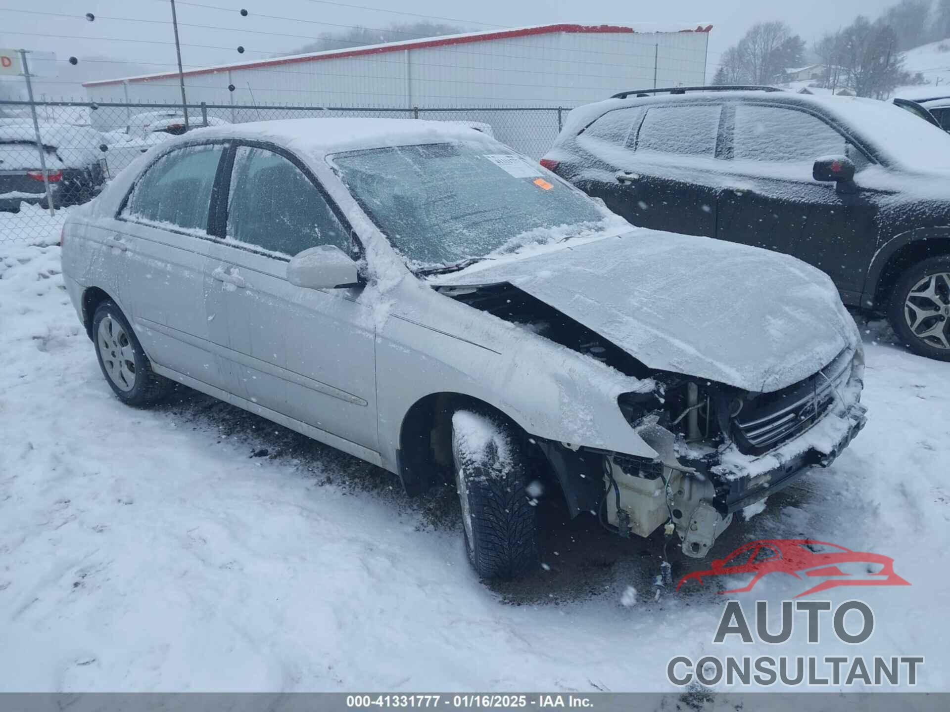 KIA SPECTRA 2009 - KNAFE221195648005