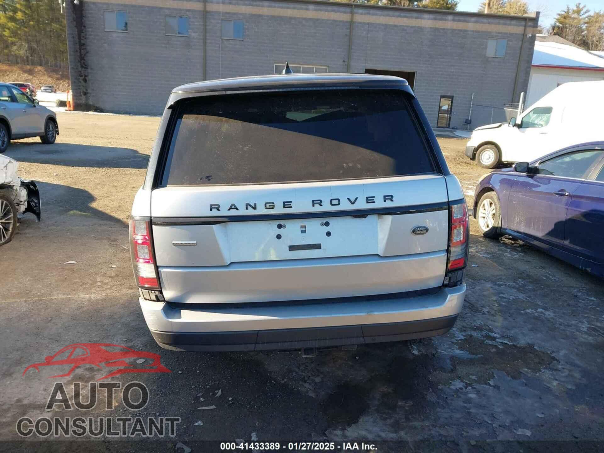 LAND ROVER RANGE ROVER 2017 - SALGS2FE3HA341835