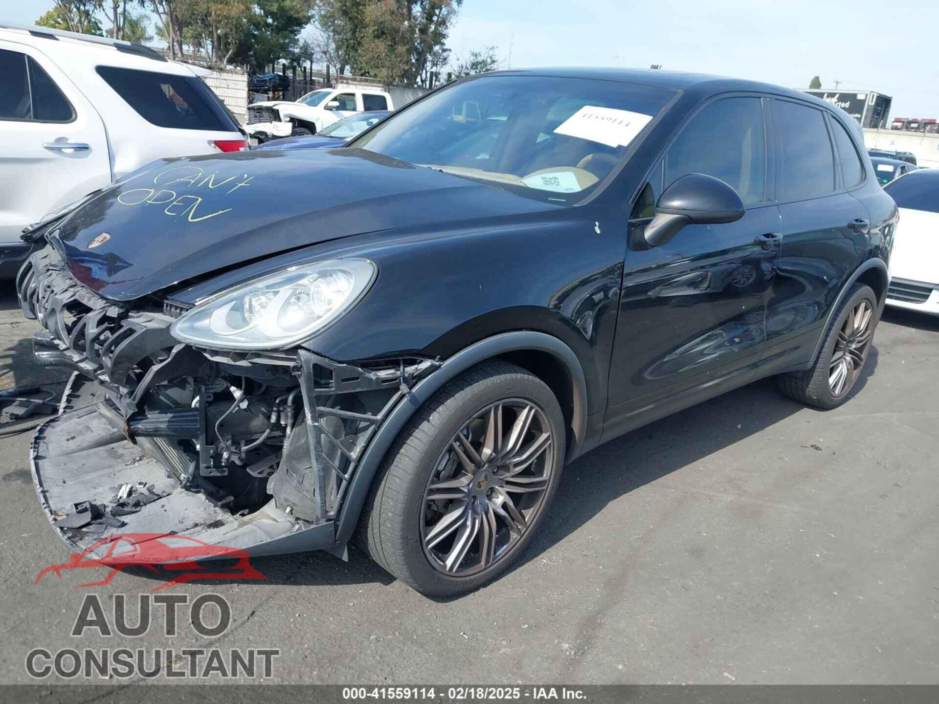 PORSCHE CAYENNE 2011 - WP1AB2A21BLA47323