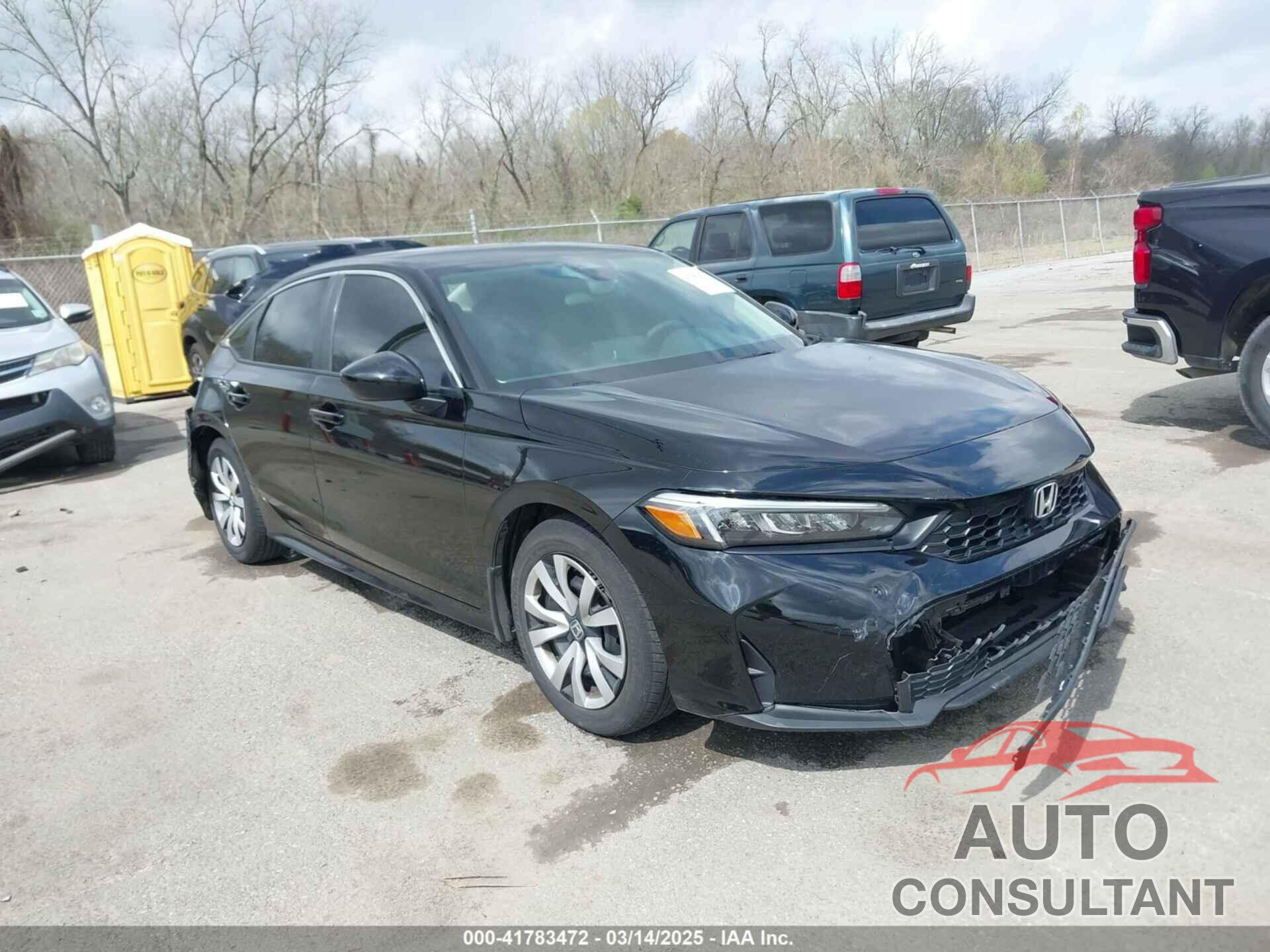 HONDA CIVIC 2025 - 2HGFE2F27SH502164