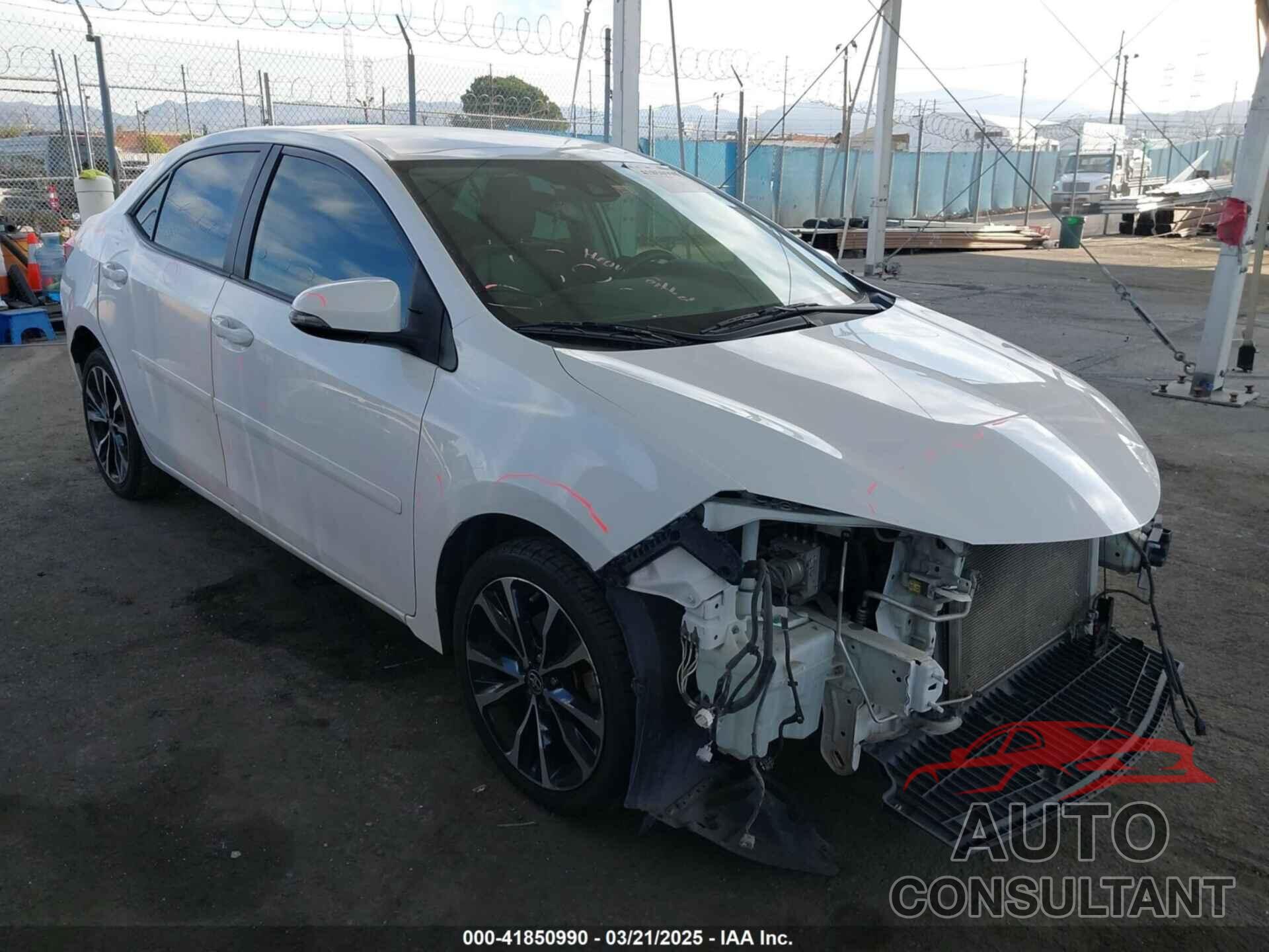 TOYOTA COROLLA 2018 - 2T1BURHE6JC015949