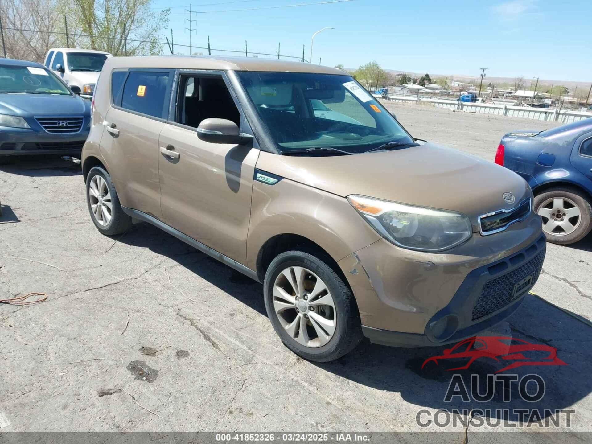 KIA SOUL 2014 - KNDJP3A57E7035435