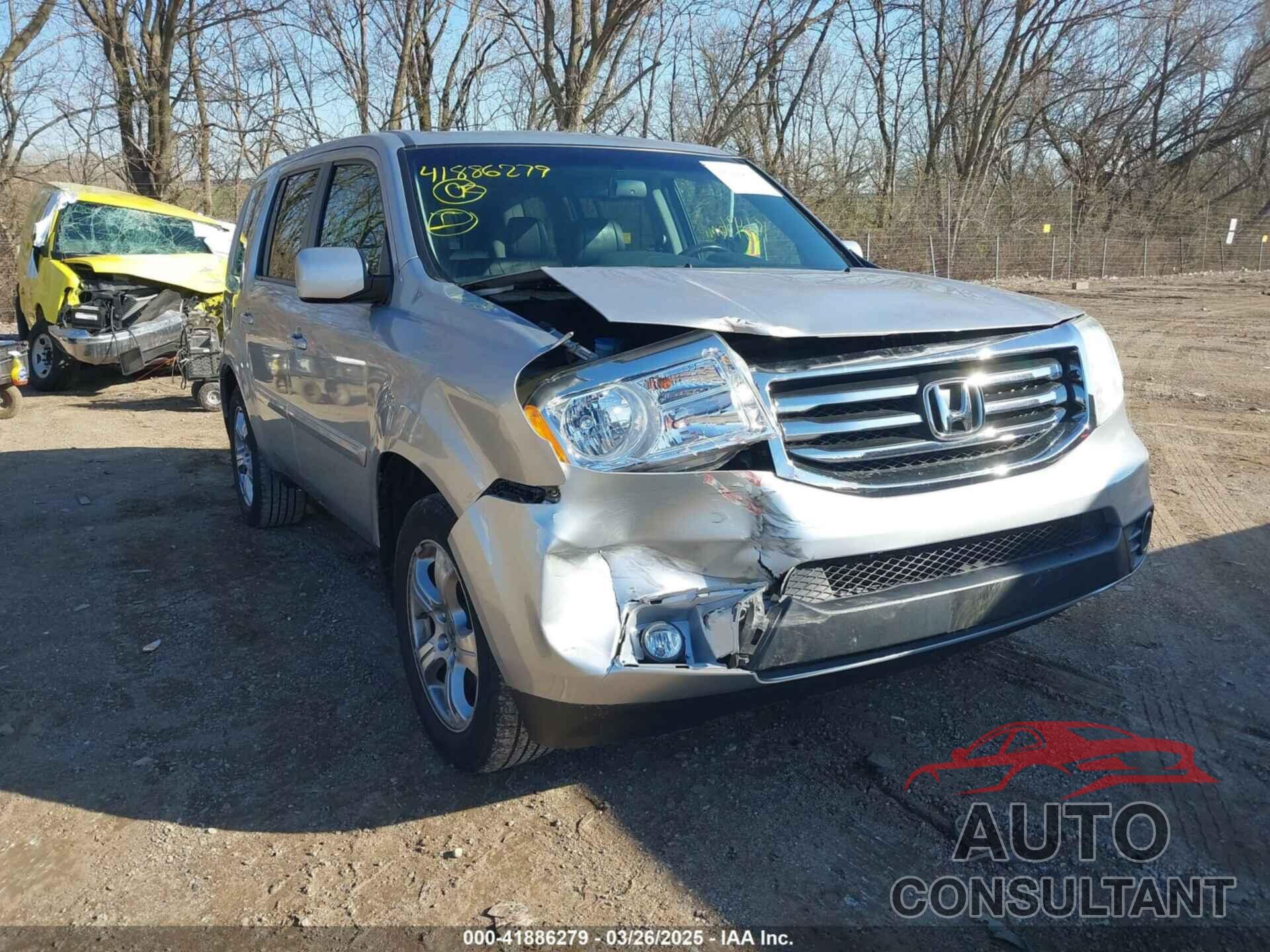 HONDA PILOT 2012 - 5FNYF4H52CB029322