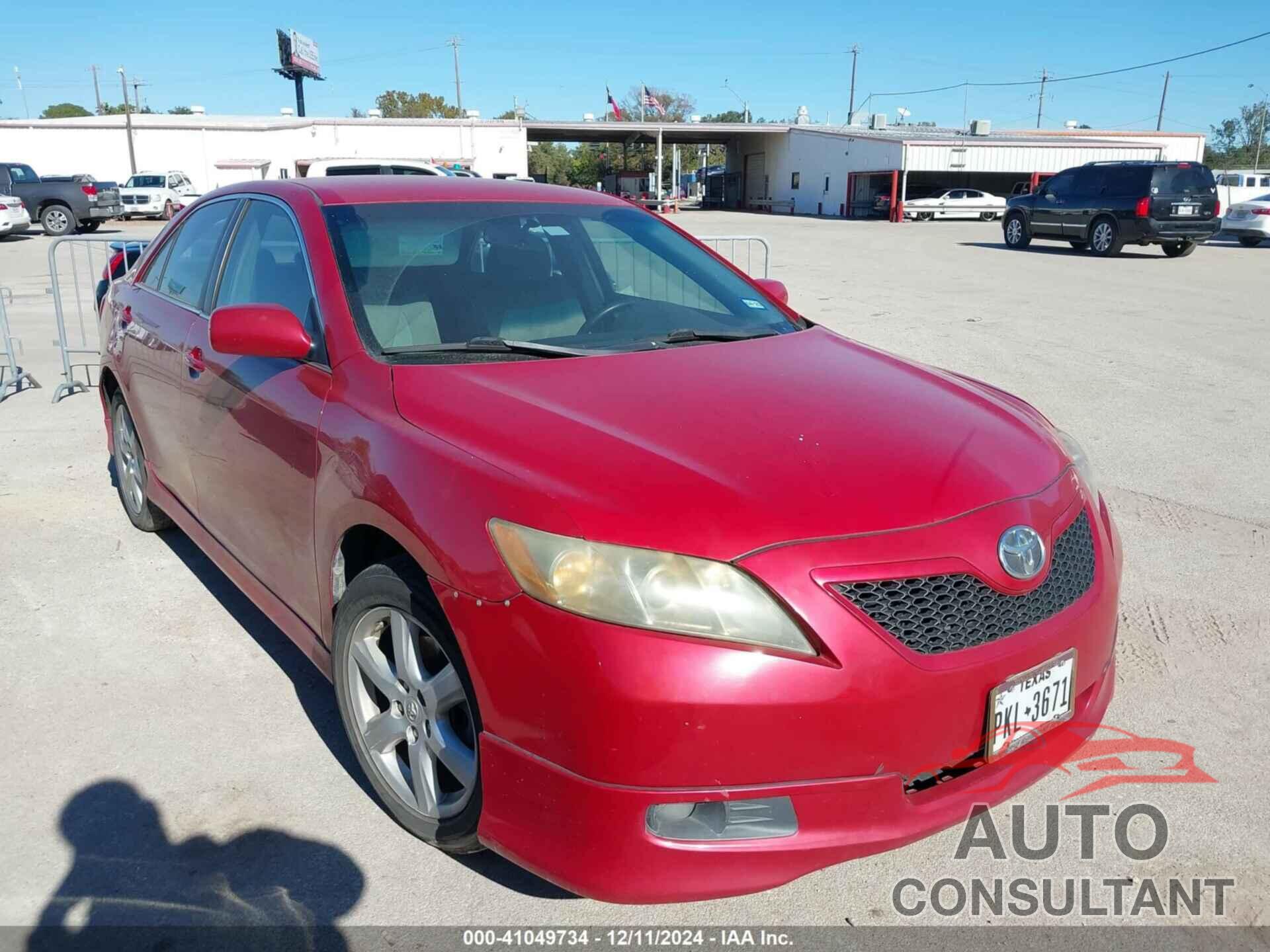 TOYOTA CAMRY 2009 - 4T1BE46K69U291907