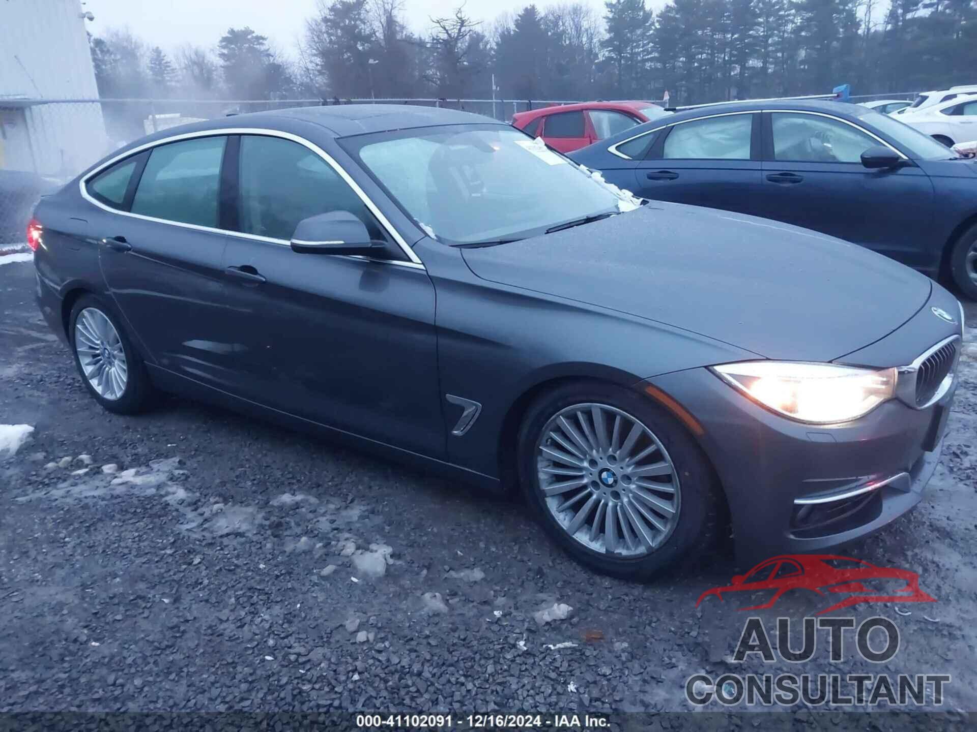 BMW 328I GRAN TURISMO 2015 - WBA3X5C59FD561339