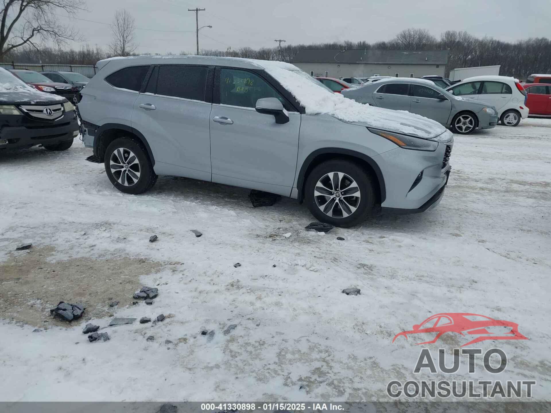 TOYOTA HIGHLANDER 2021 - 5TDGZRBHXMS543600