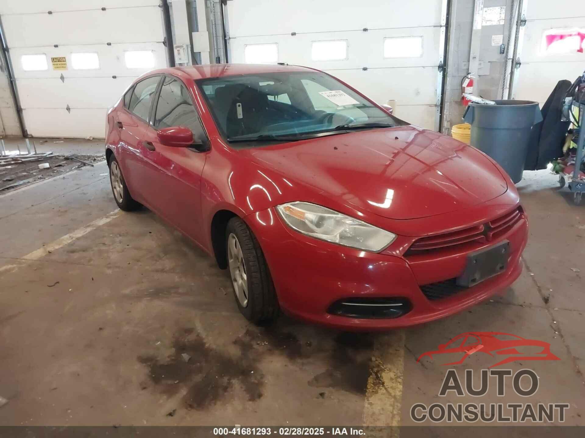 DODGE DART 2013 - 1C3CDFAA8DD344836