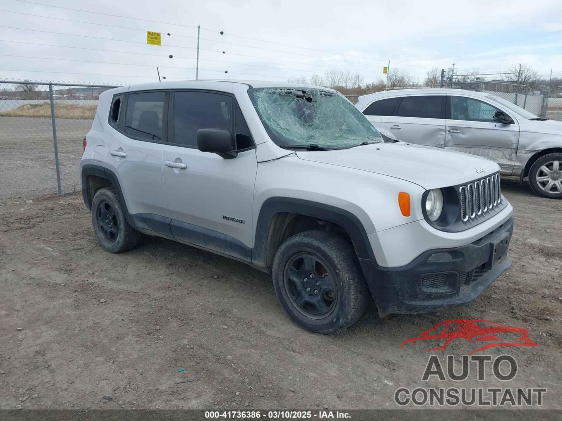 JEEP RENEGADE 2018 - ZACCJBAB7JPJ35815