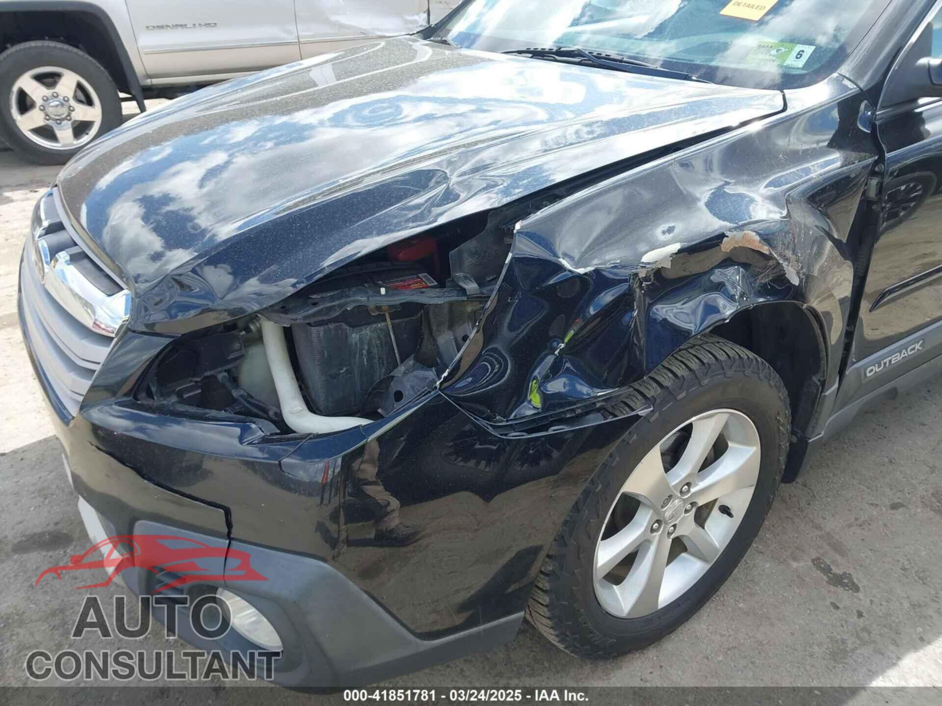 SUBARU OUTBACK 2014 - 4S4BRBLC4E3235812