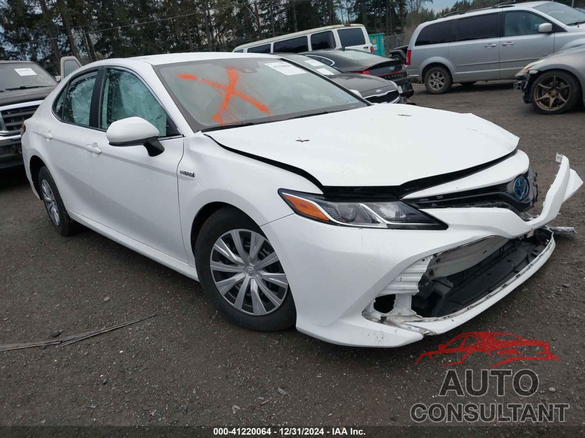 TOYOTA CAMRY 2020 - 4T1C31AK6LU528886