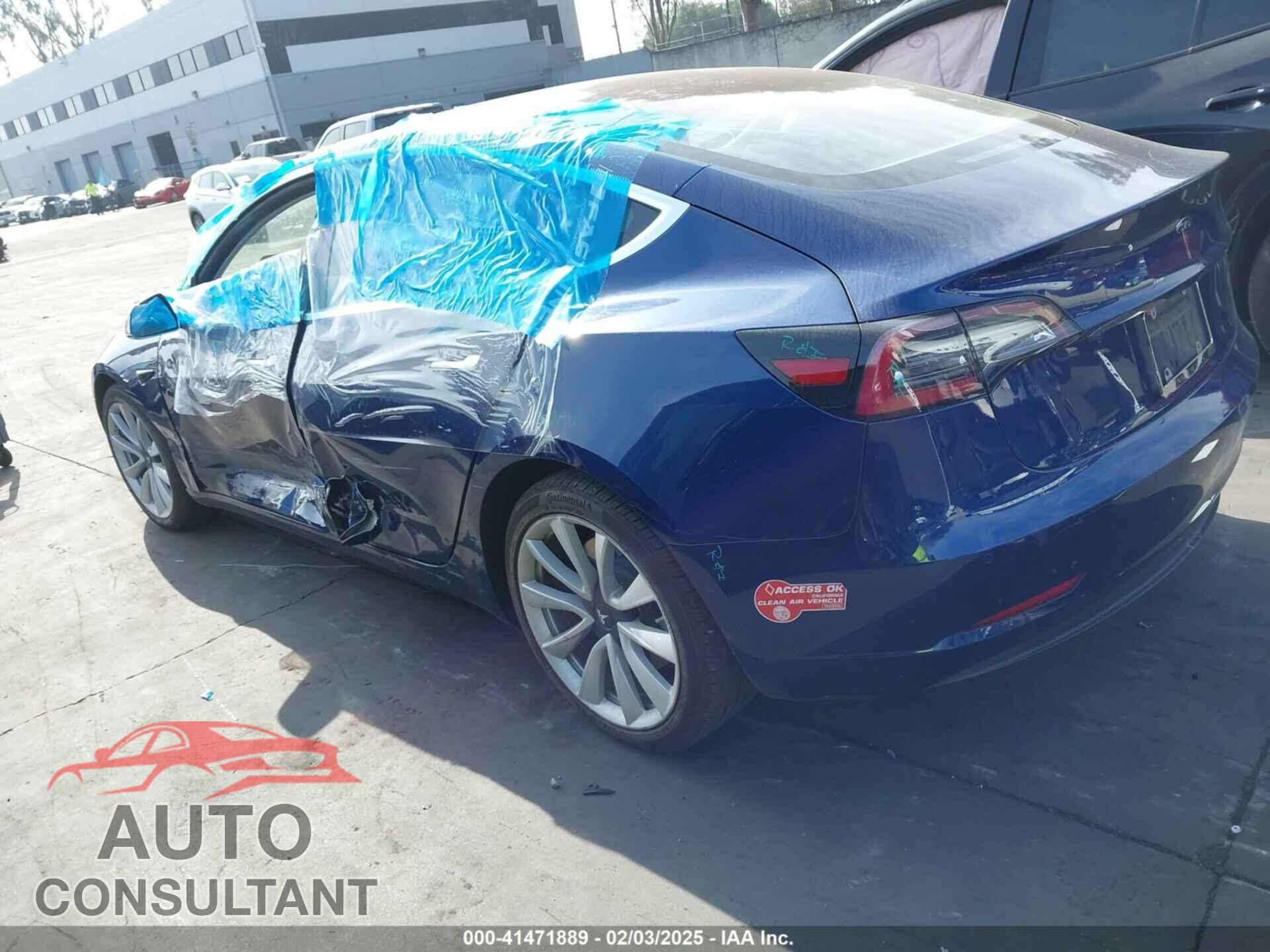TESLA MODEL 3 2018 - 5YJ3E1EA0JF033413