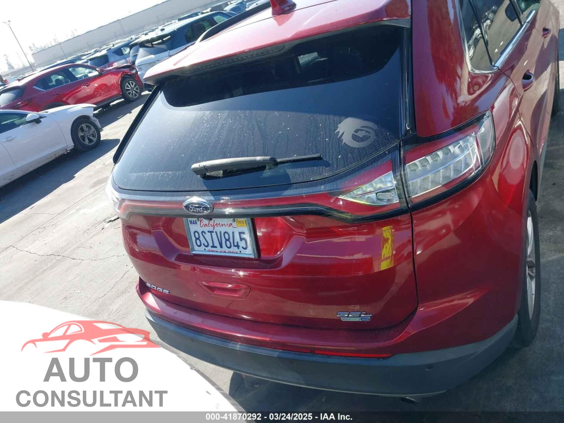 FORD EDGE 2015 - 2FMTK4J90FBB21285