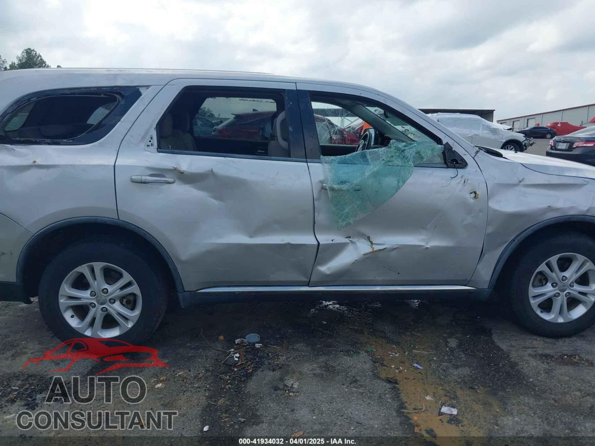 DODGE DURANGO 2011 - 1D4RD2GG2BC742043