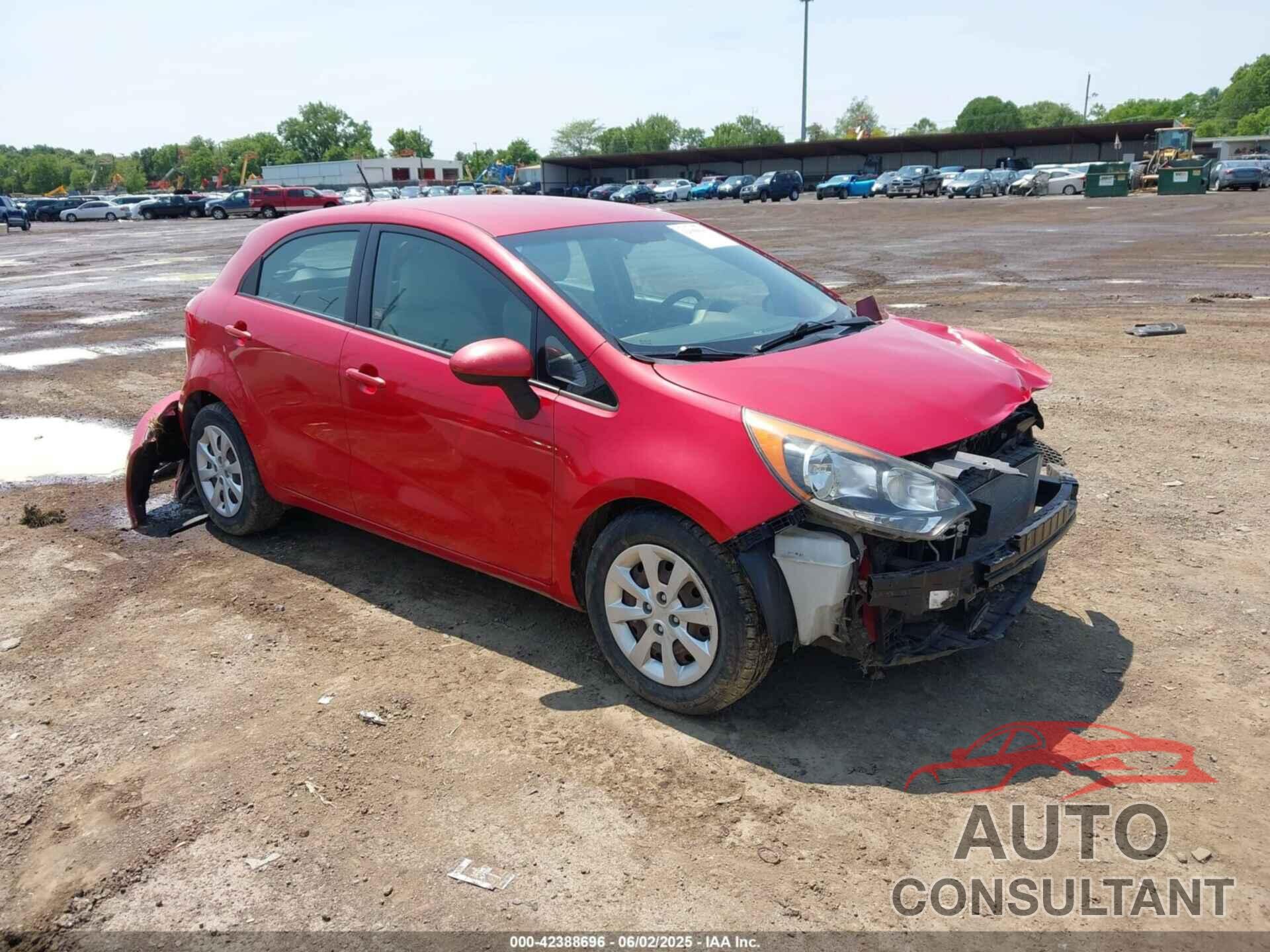 KIA RIO5 2012 - KNADM5A33C6016302