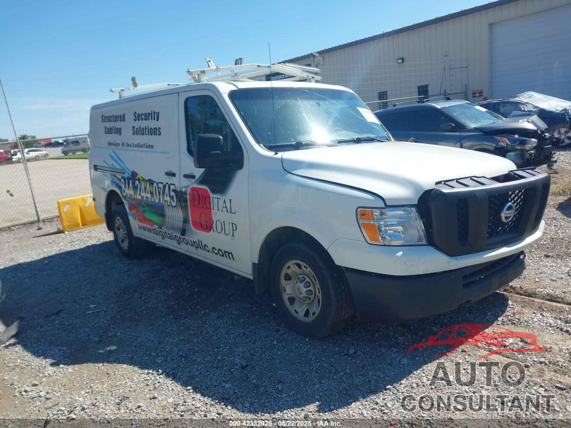 NISSAN NV CARGO NV2500 HD 2019 - 1N6BF0KY8KN800302