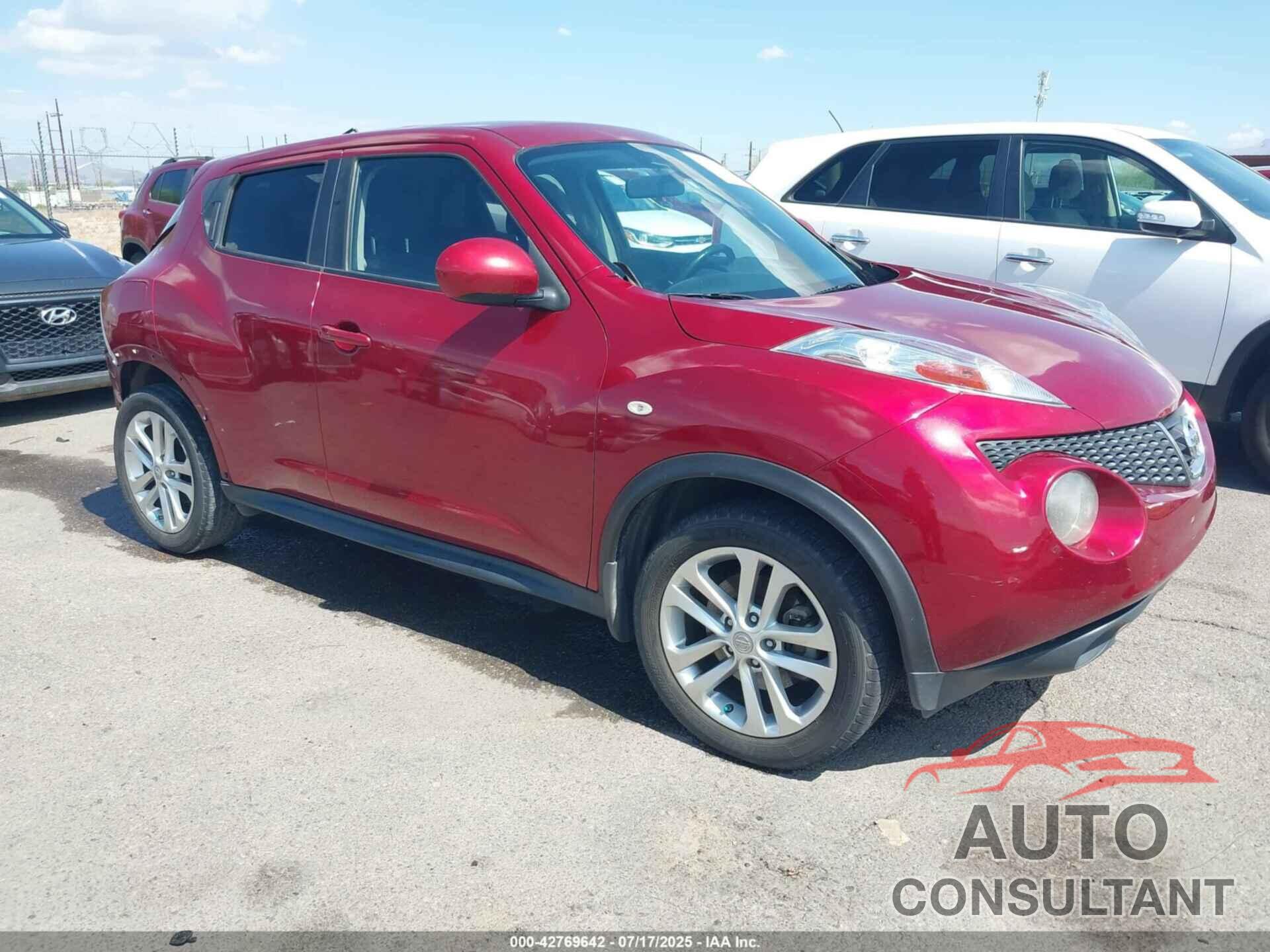 NISSAN JUKE 2013 - JN8AF5MR3DT207869