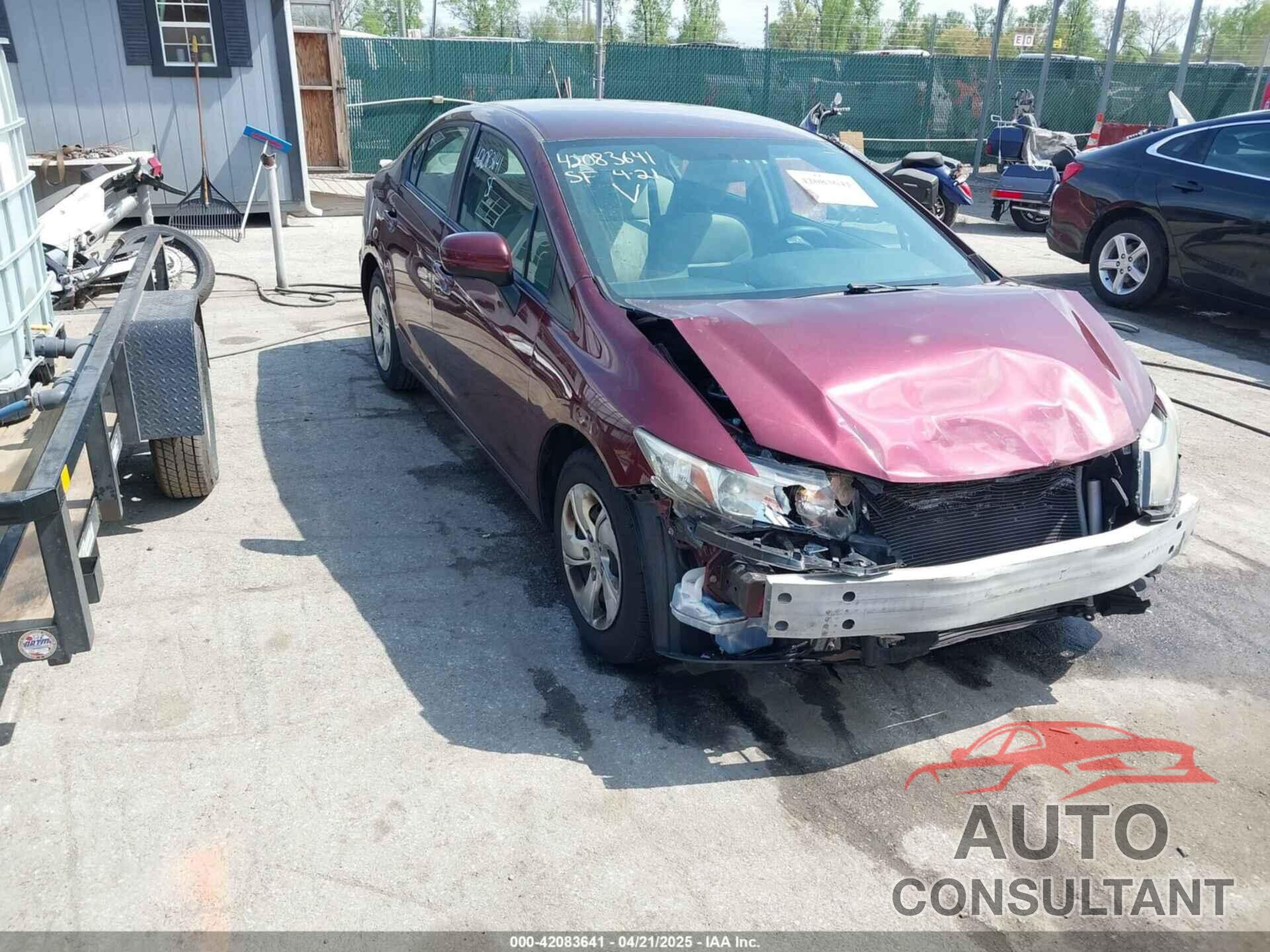 HONDA CIVIC 2015 - 19XFB2F5XFE702846