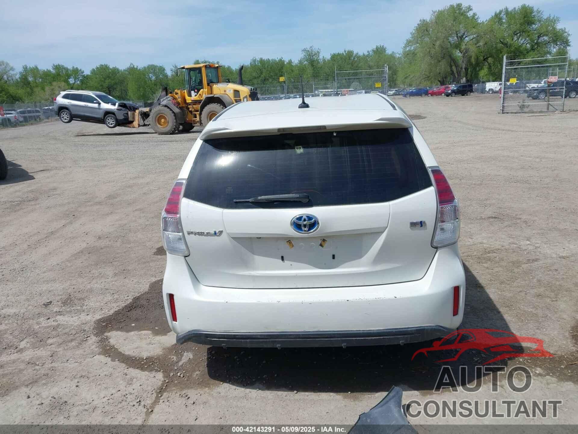 TOYOTA PRIUS V 2016 - JTDZN3EU6GJ047561